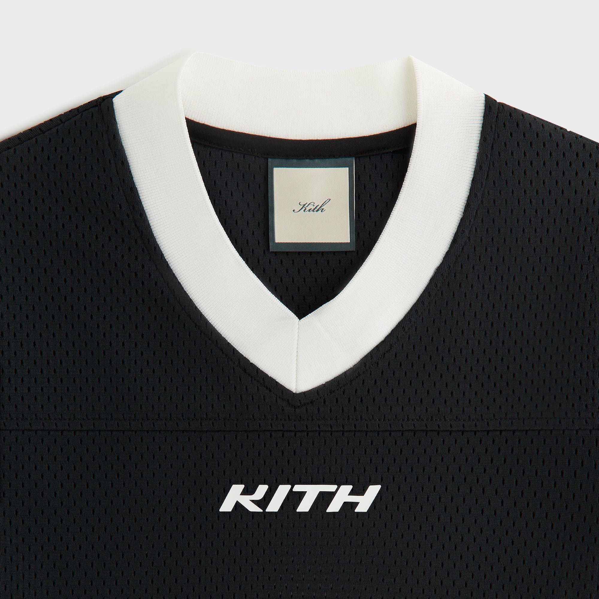 Kith Women Nicci Mesh Football Jersey - Black - Image 4