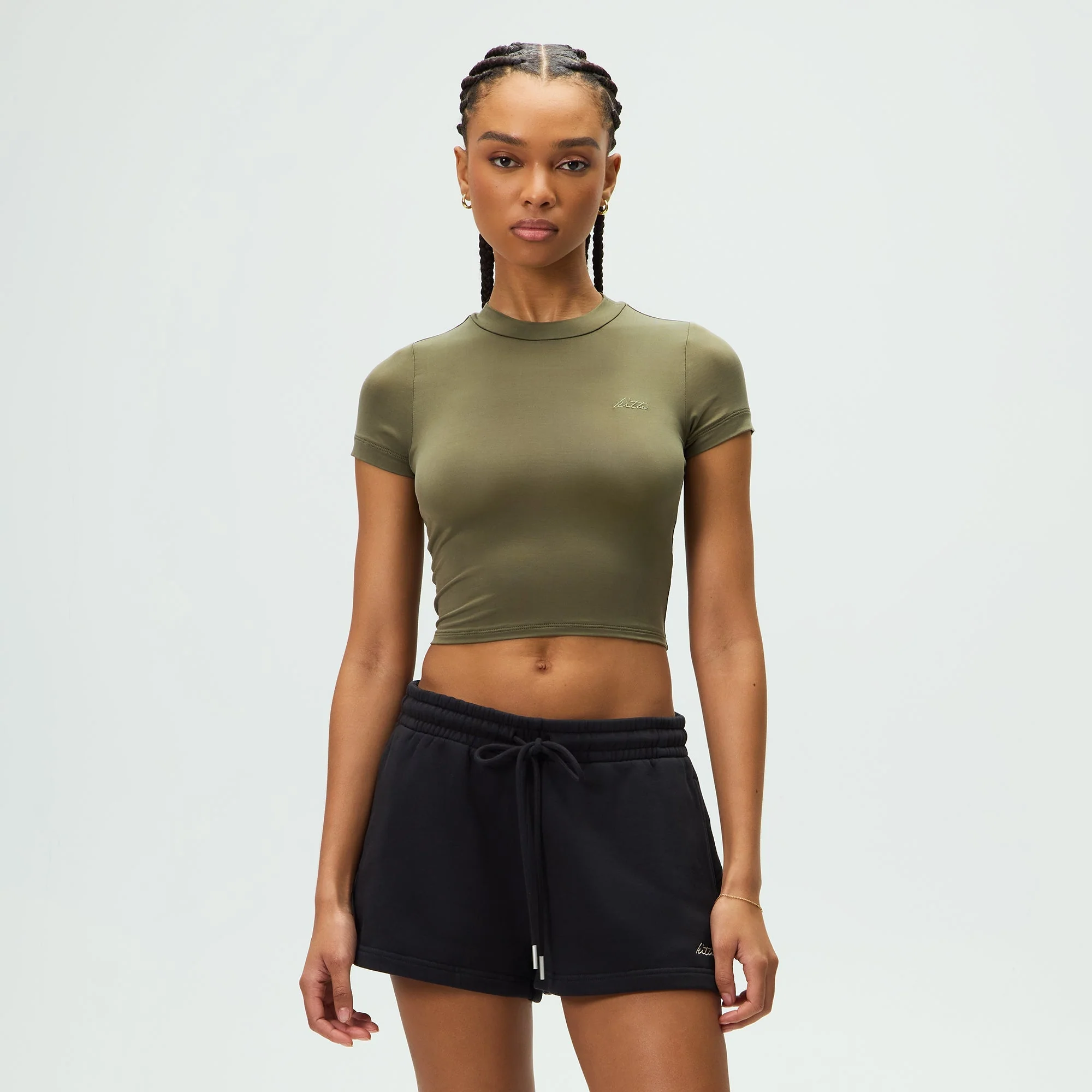 Kith Women Mulberry III Cupro Tee - Canopy - Image 2