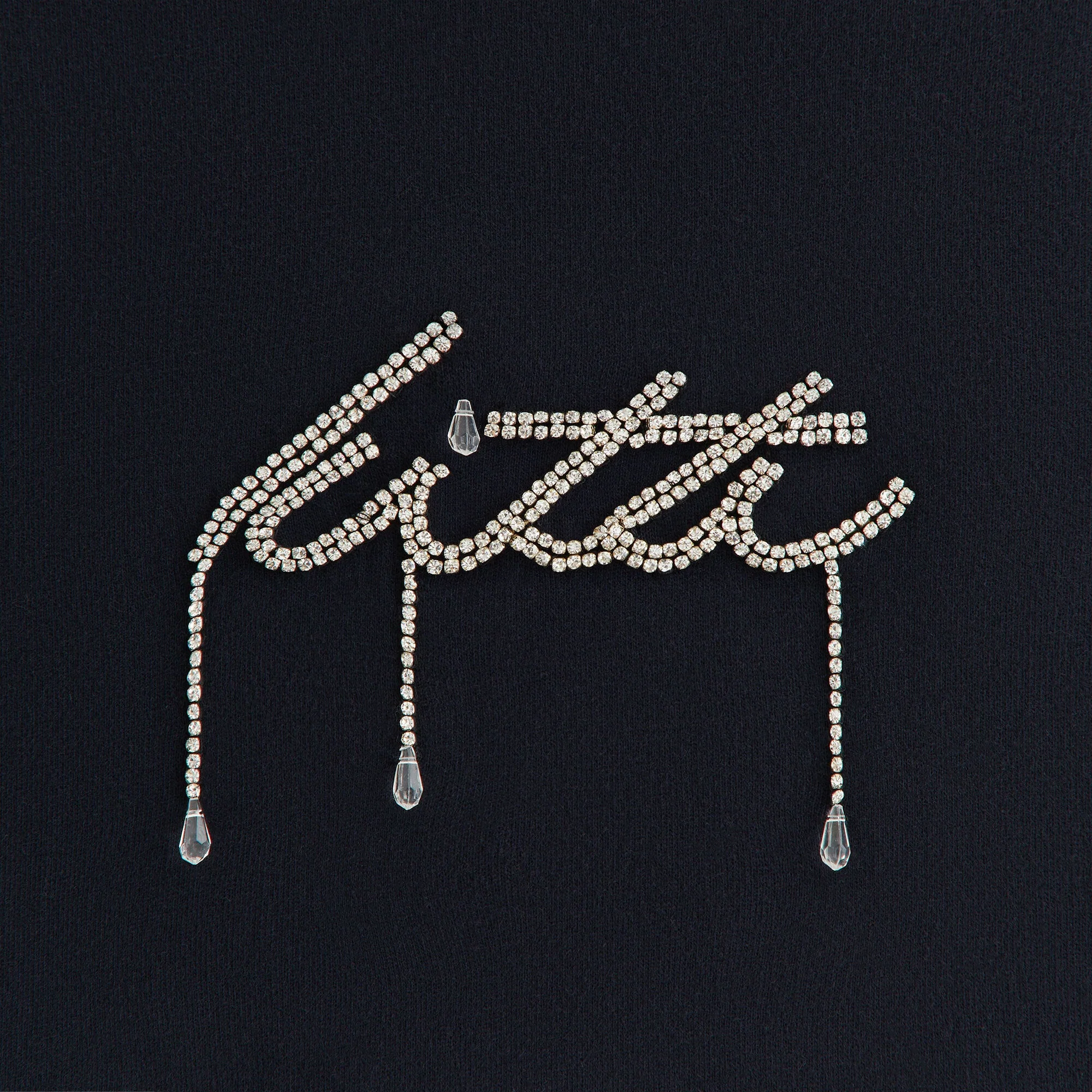 Lisa for Kith Women Mulberry Vintage Teardrop Tee - Black - Image 3