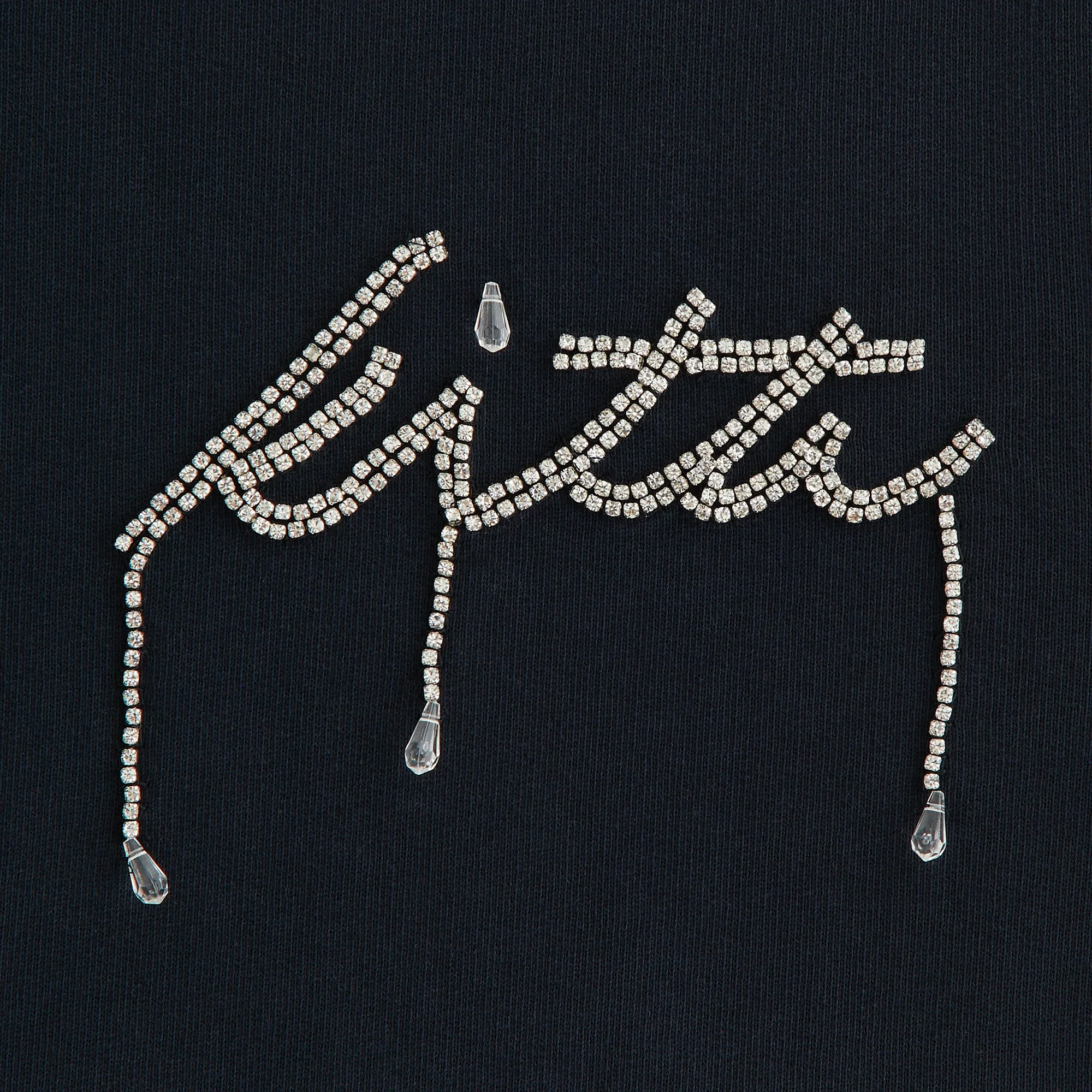 Lisa for Kith Women Jane II Teardrop Hoodie - Black - Image 4