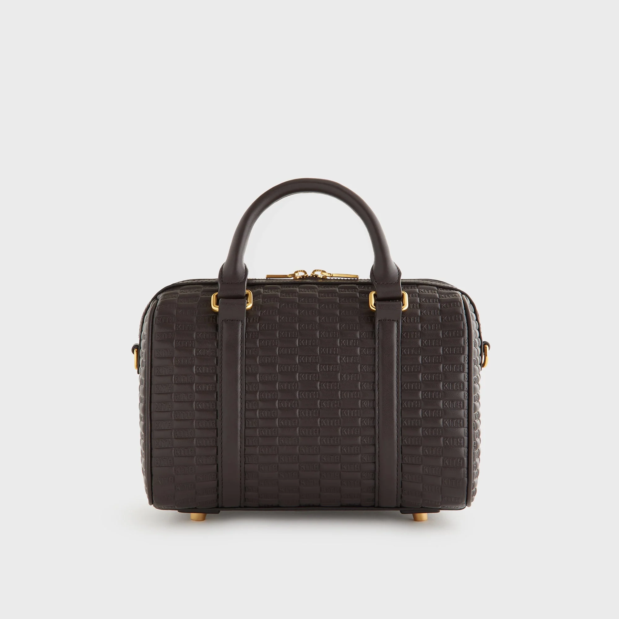 Kith Women Leather Monogram Smooth Harlowe Bag - Ganache - Image 3