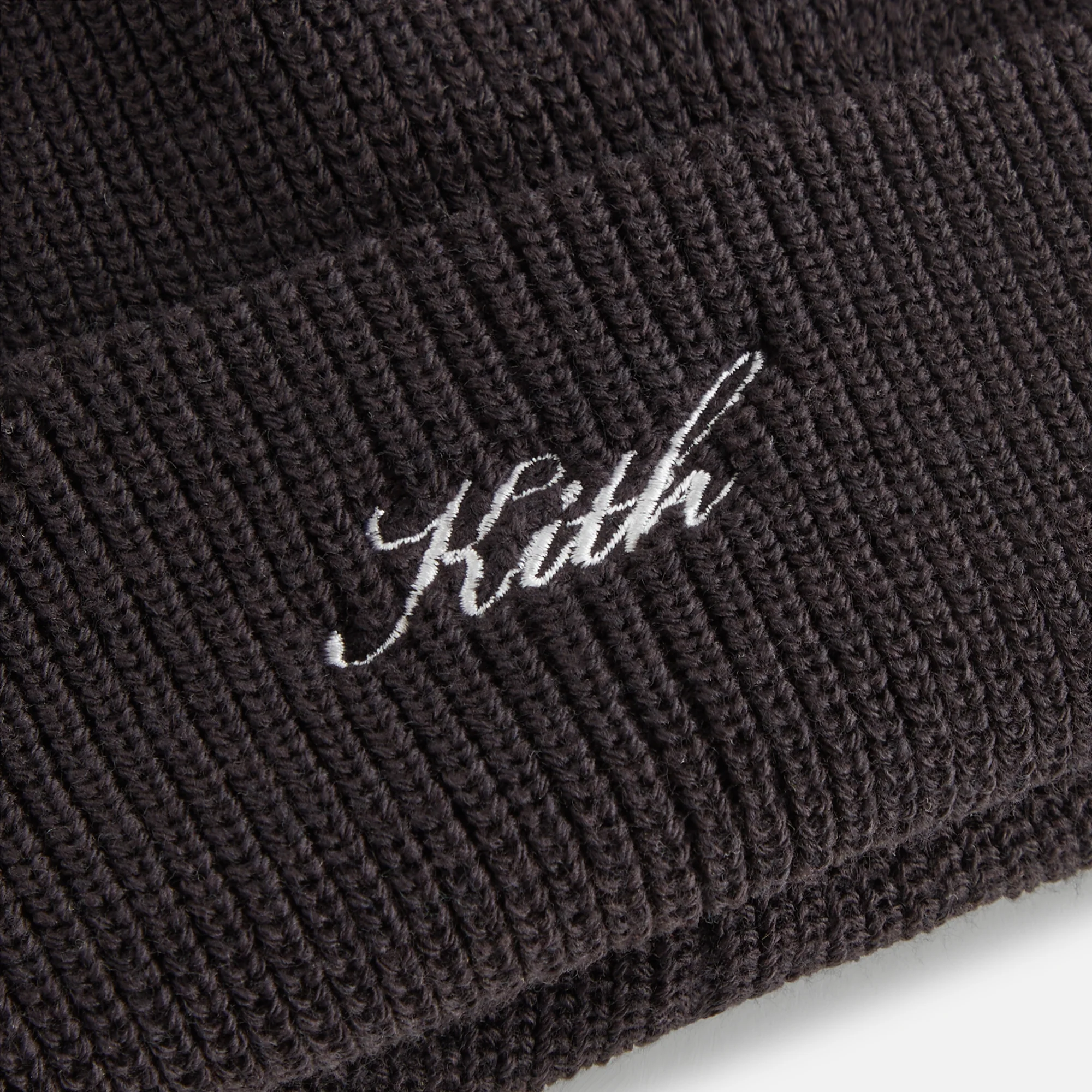 Kith Women Script Classic Beanie - Black - Image 4