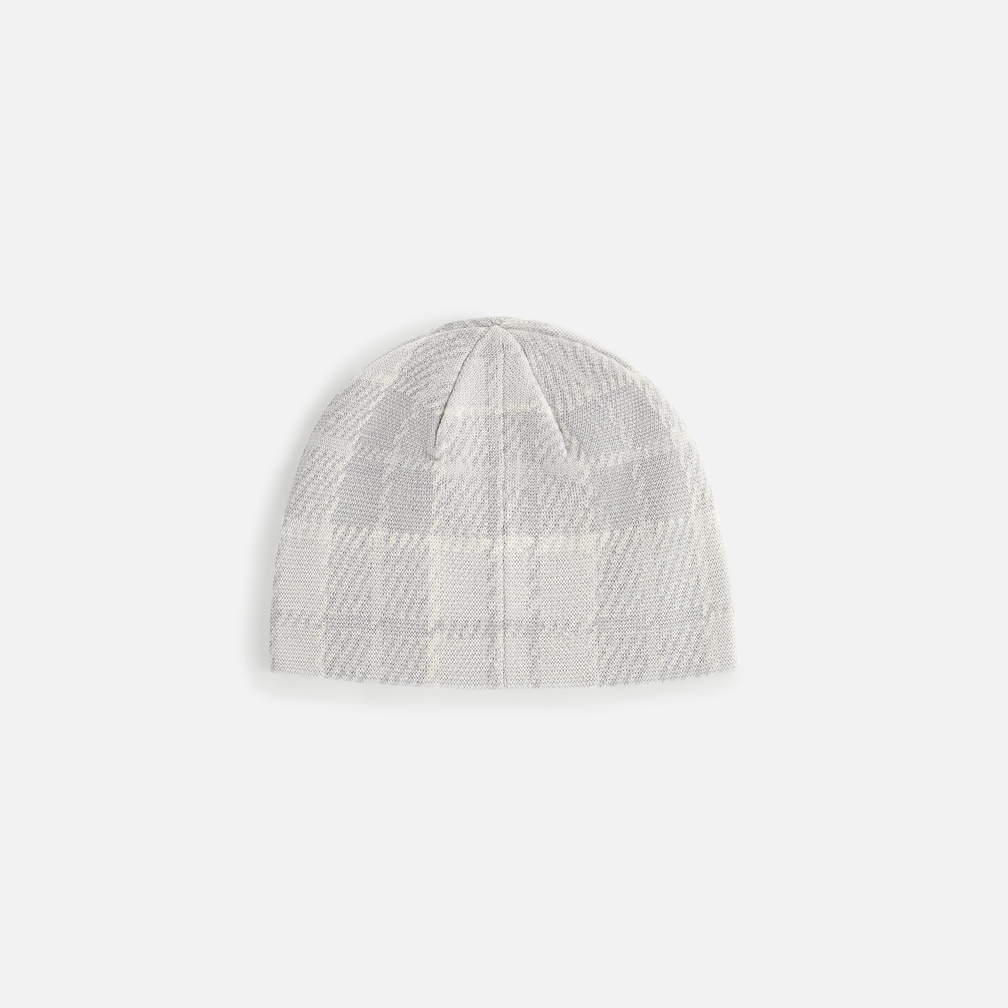 Kith Women Oversize Gingham Cuffless Jacquard Beanie - Rocket - Image 3