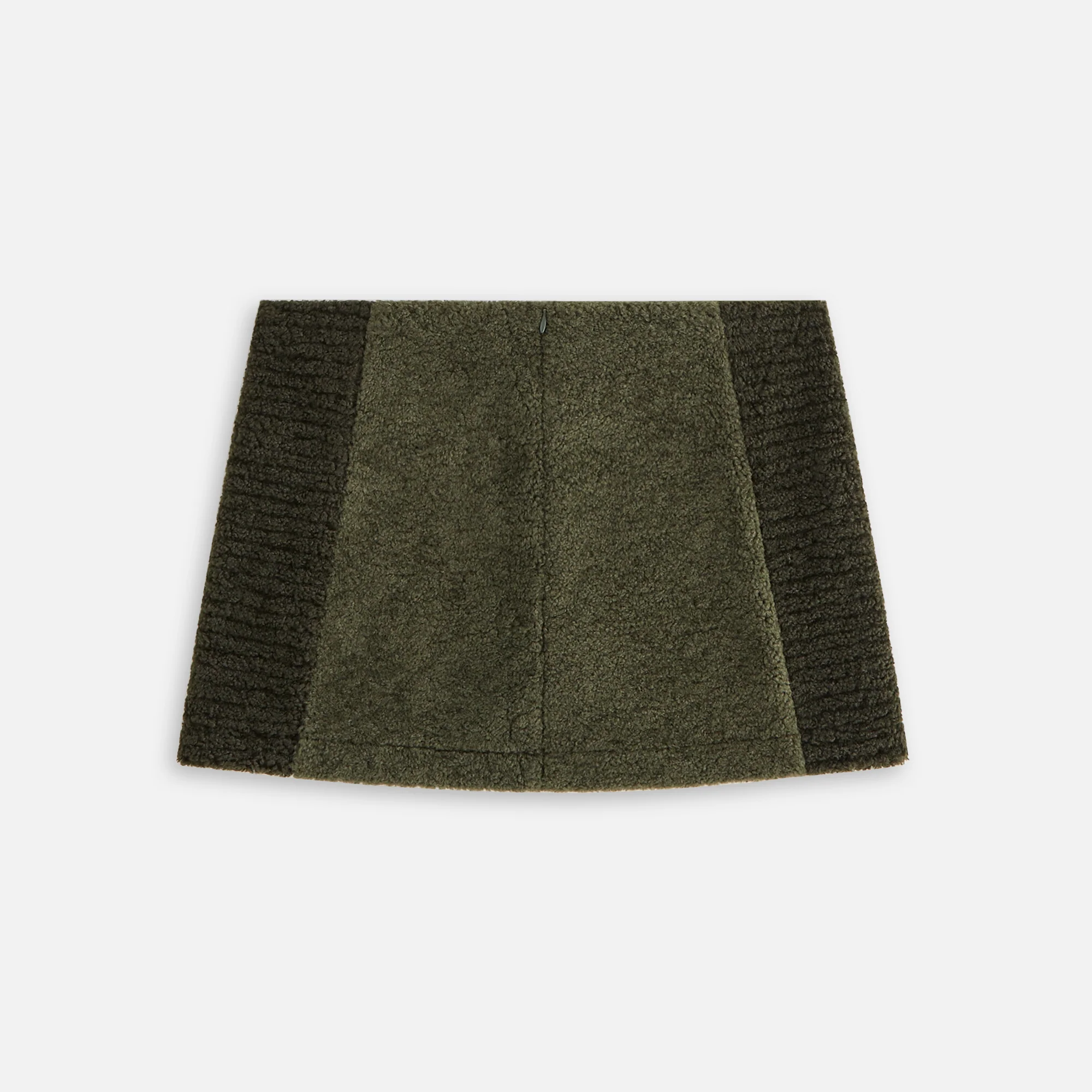 Kith Women Cecil Sherpa Mini Skirt - Cypress - Image 3