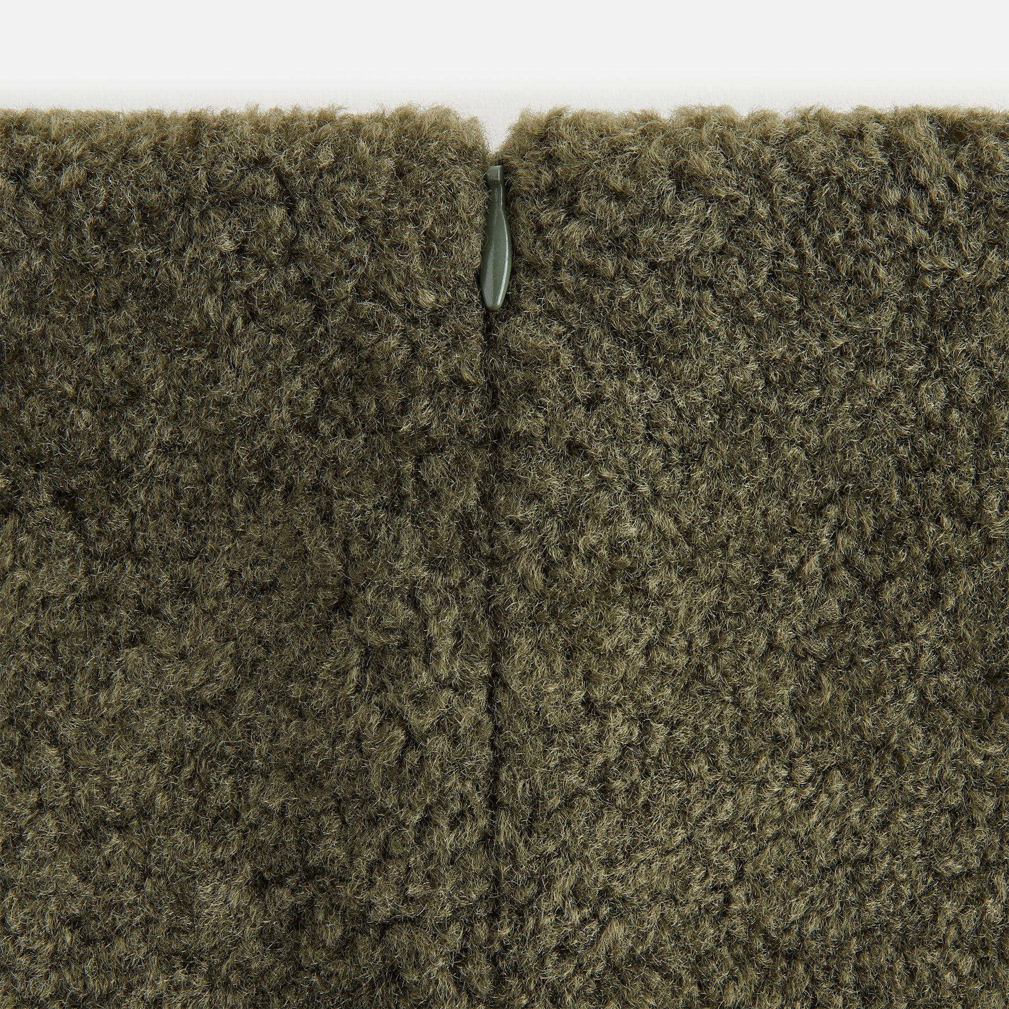 Kith Women Cecil Sherpa Mini Skirt - Cypress - Image 4