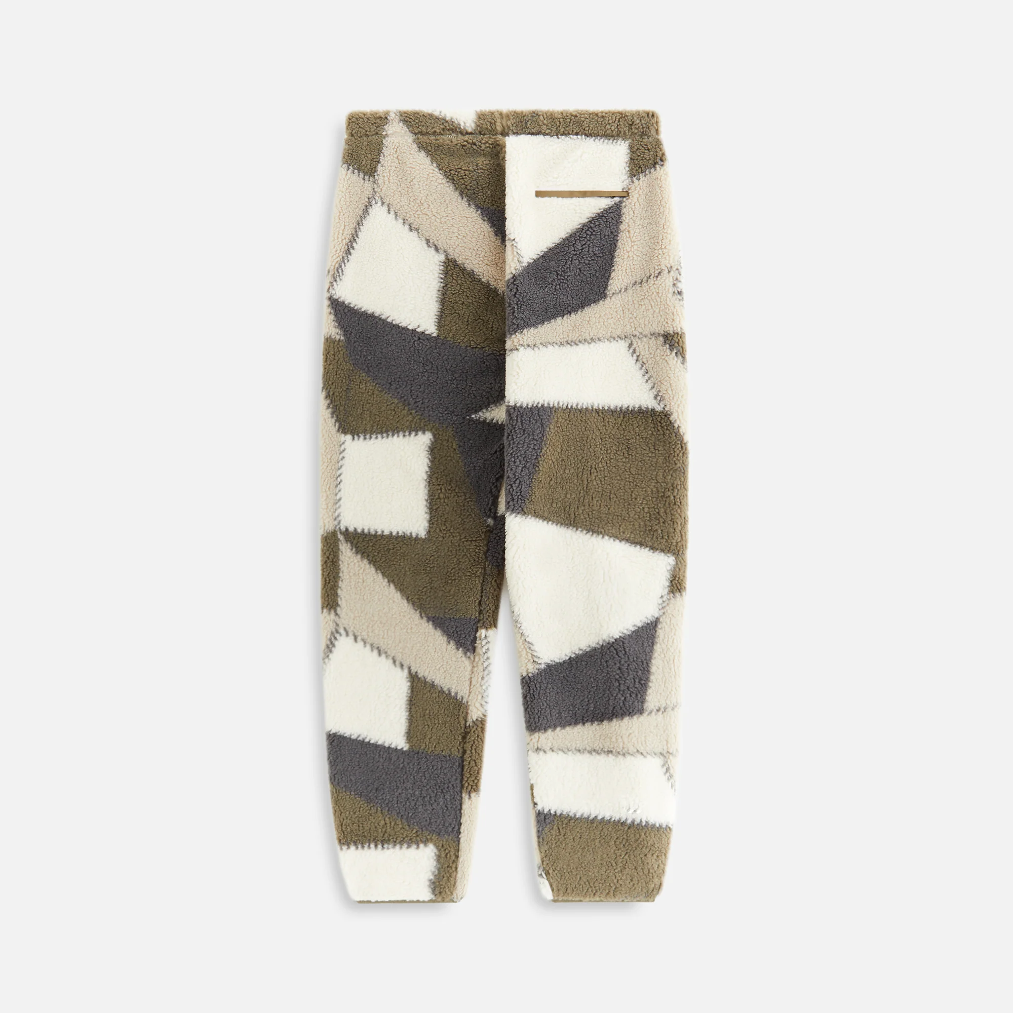 Kith Women Chelsea III Patchwork Fleece Jogger - Plaster - Image 3