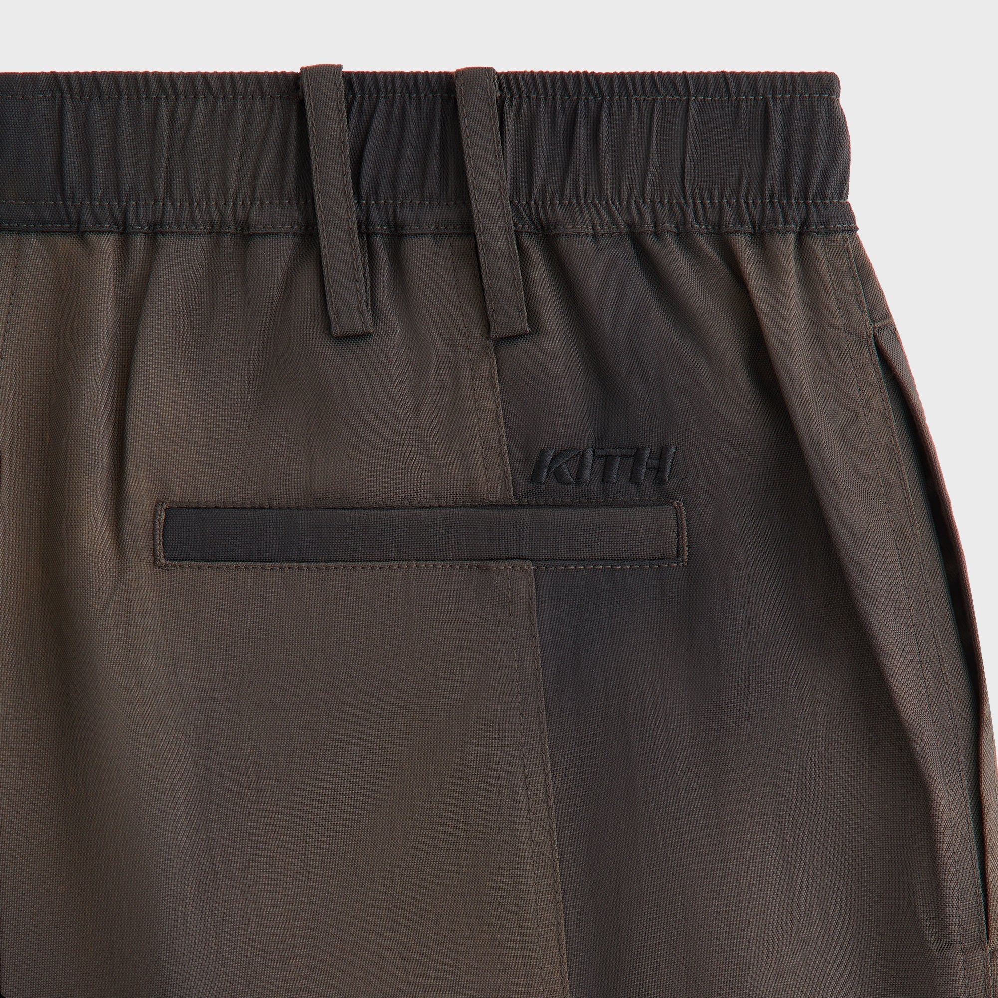 Kith Women Beyla Washed Nylon Shorts - Black - Image 4