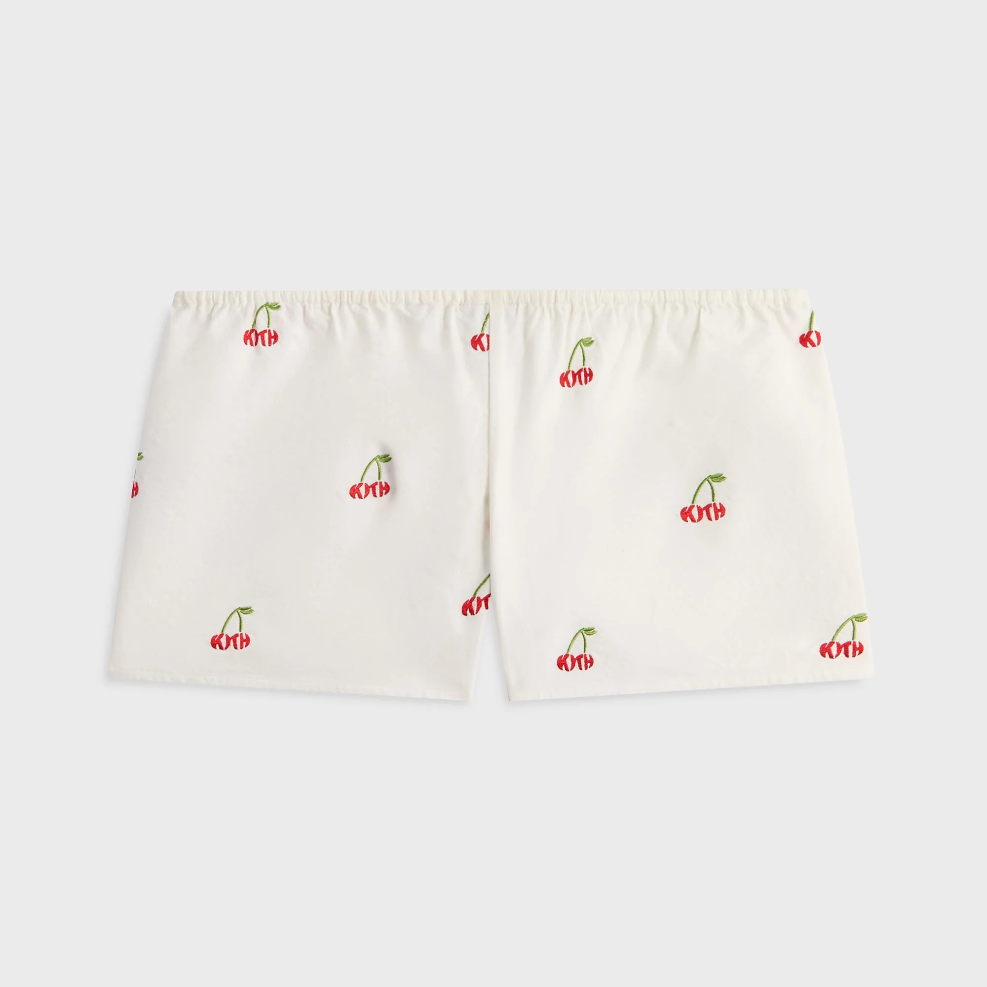 Kith Women Esbe Cherry Oxford Micro Short - White - Image 3