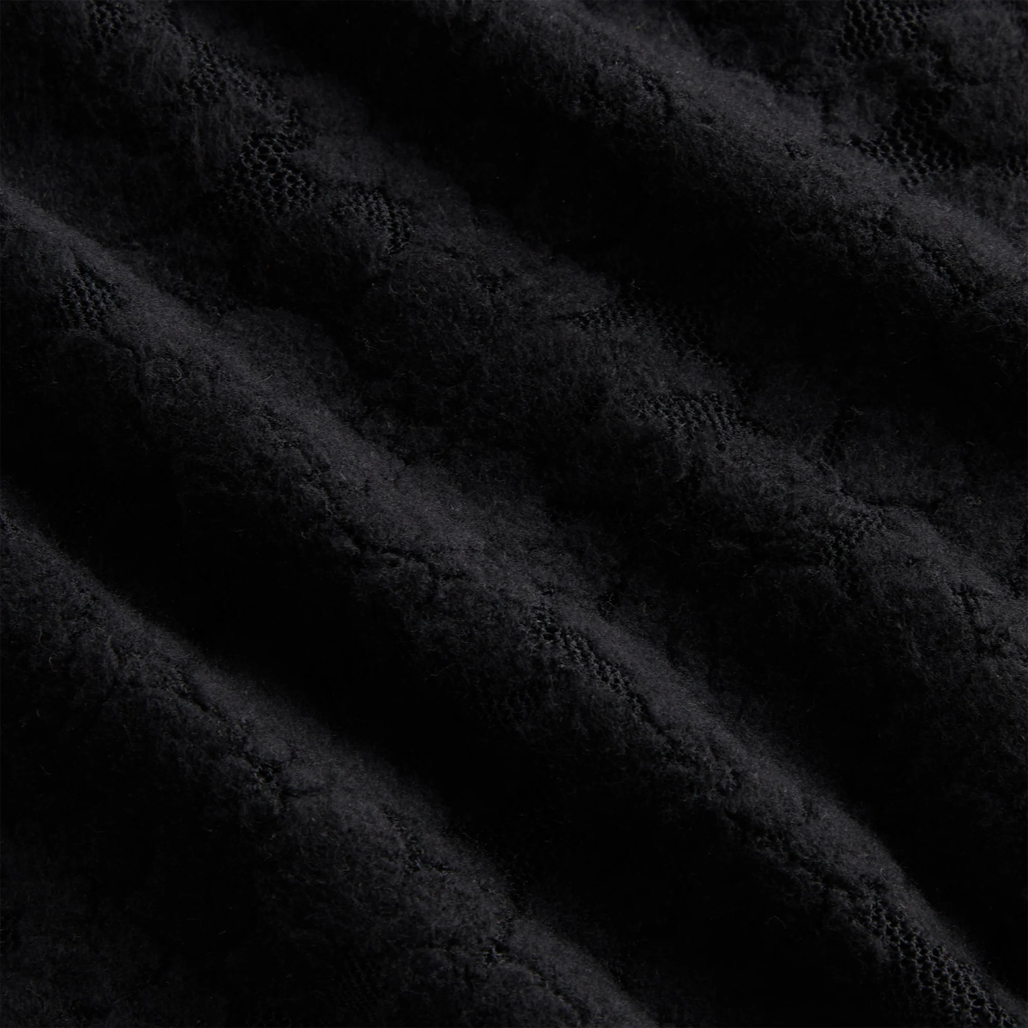 Kith Women Bailey Plush Lace Maxi Dress - Black - Image 5