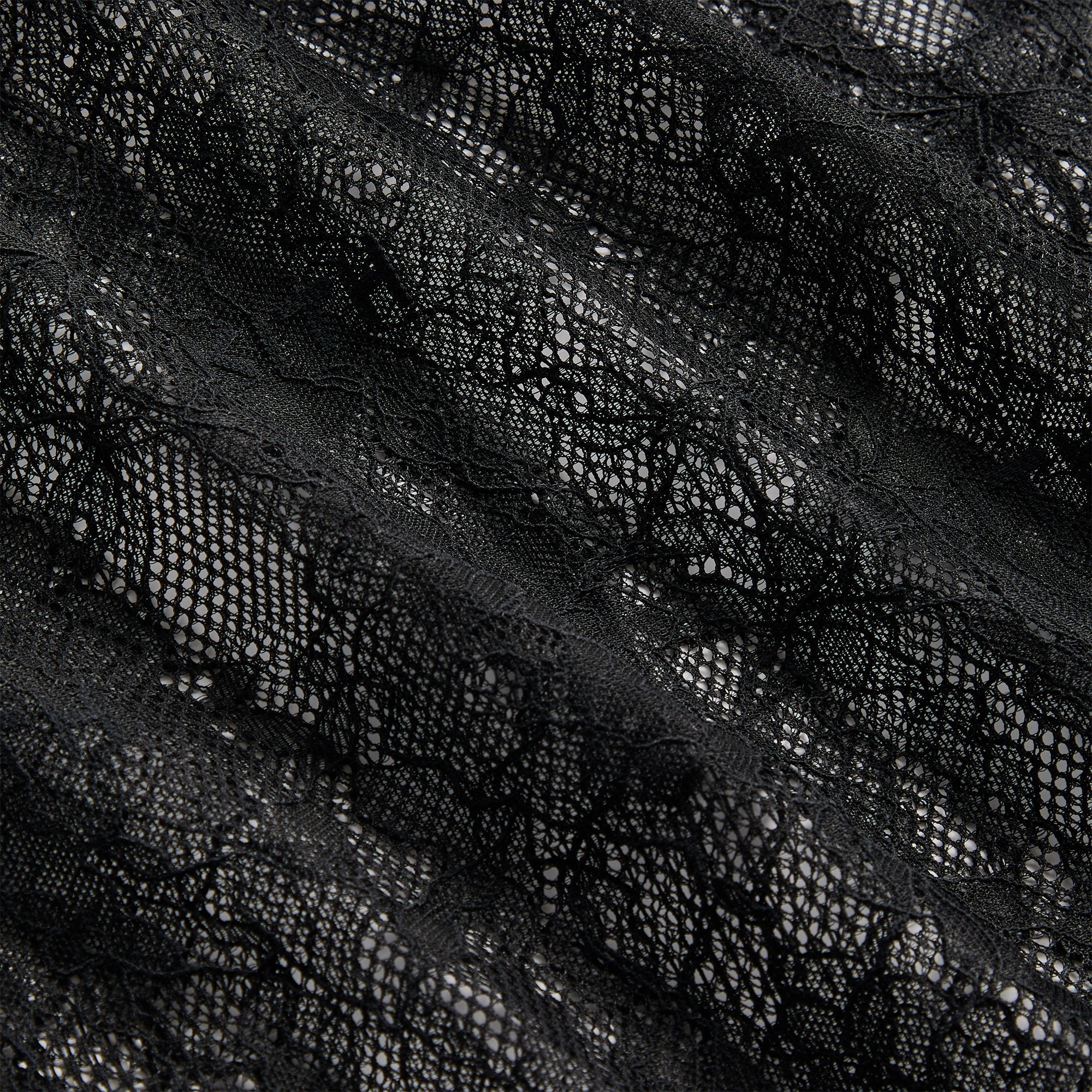 Lisa for Kith Women Lyla V-Neck Lace Maxi Dress - Black - Image 5