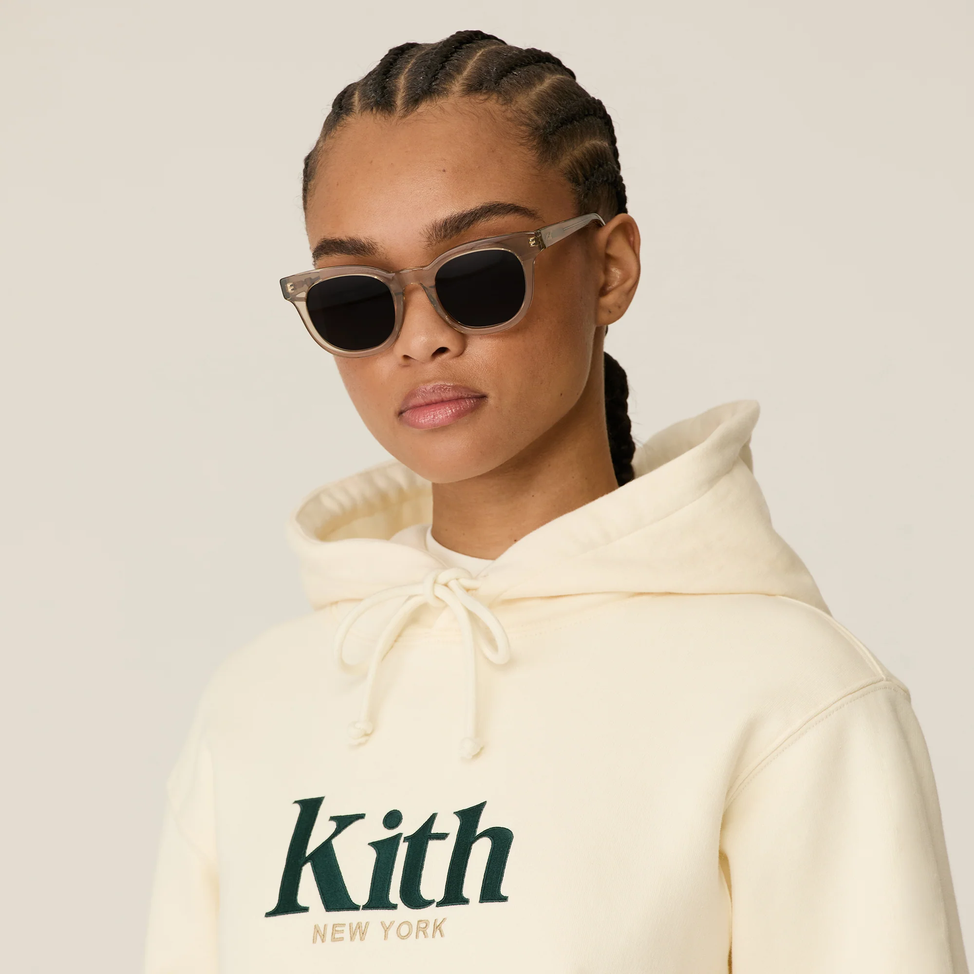 Kith Women Ari Crystal Sunglasses - Molecule - Image 2