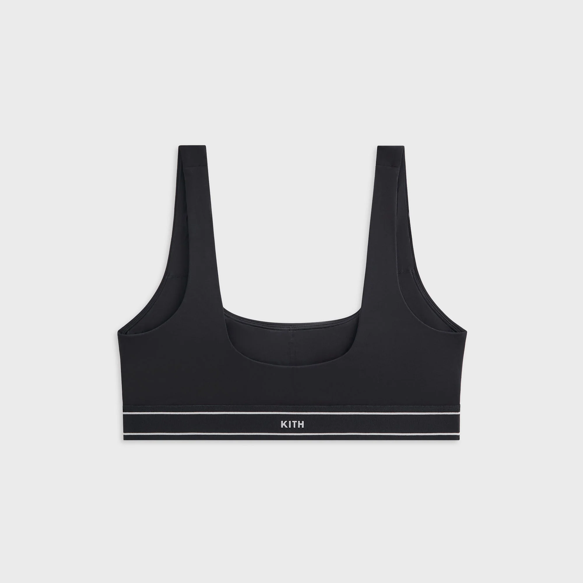 Kith Women Elle U-Neck Active Bra - Black - Image 3