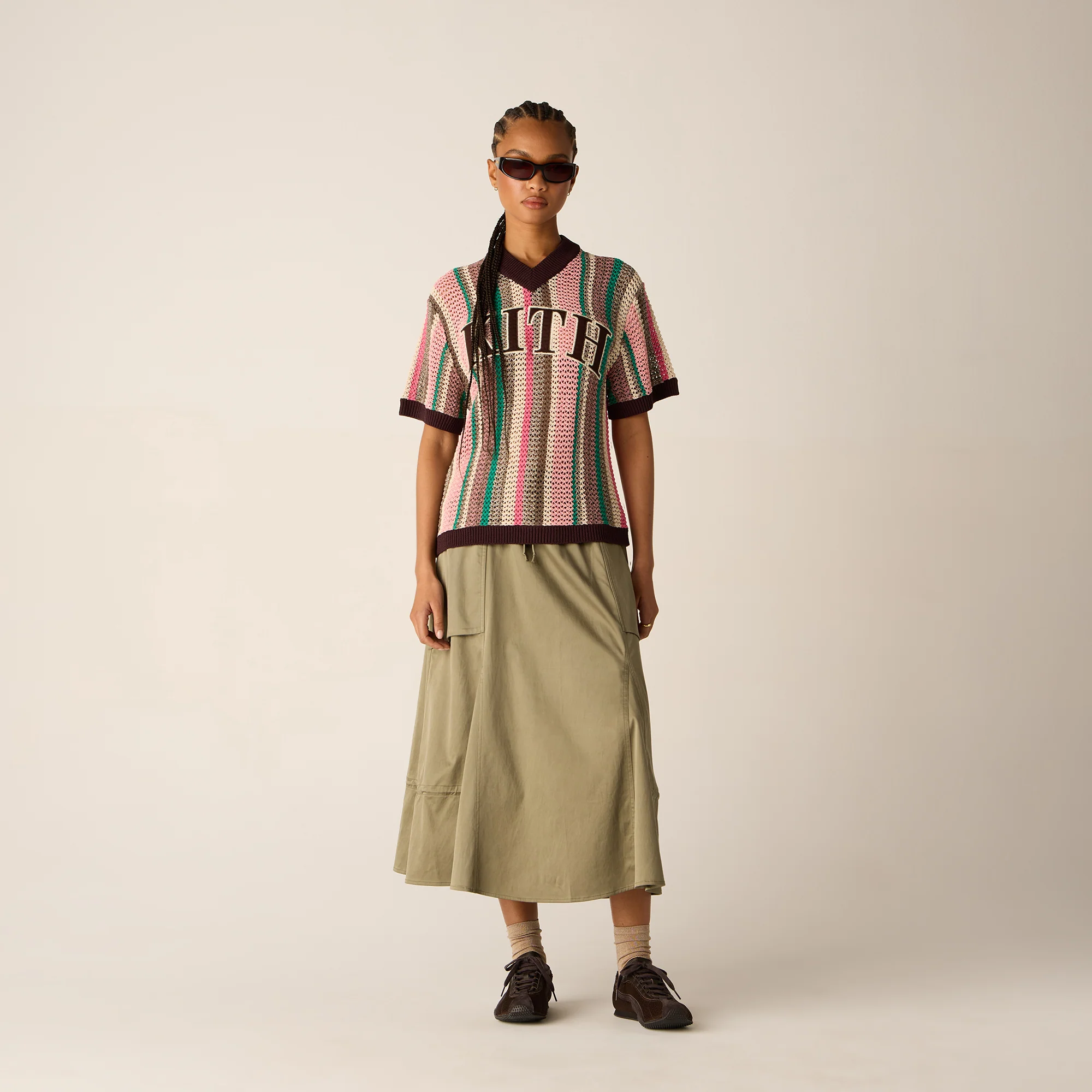 Kith Women Spencer II Crochet Jersey - Protea - Image 3