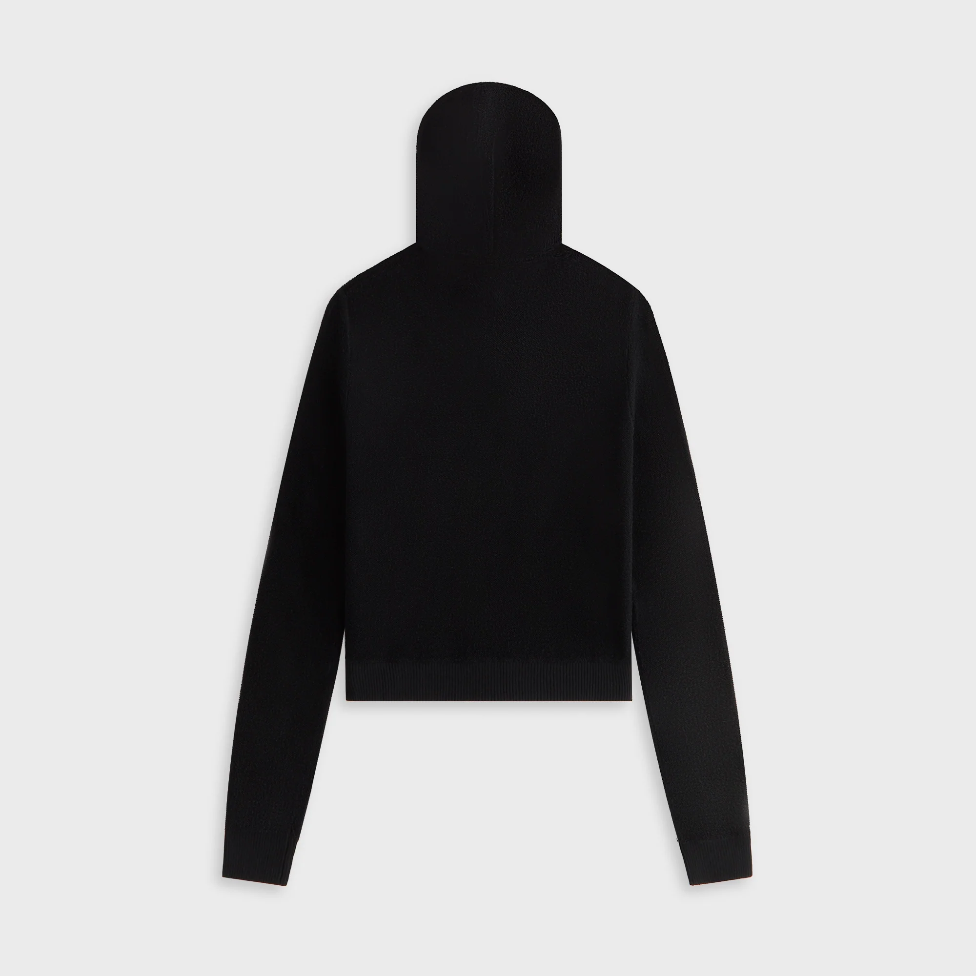 Kith Women Adley Shrunken Sweater Hoodie - Black - Image 3