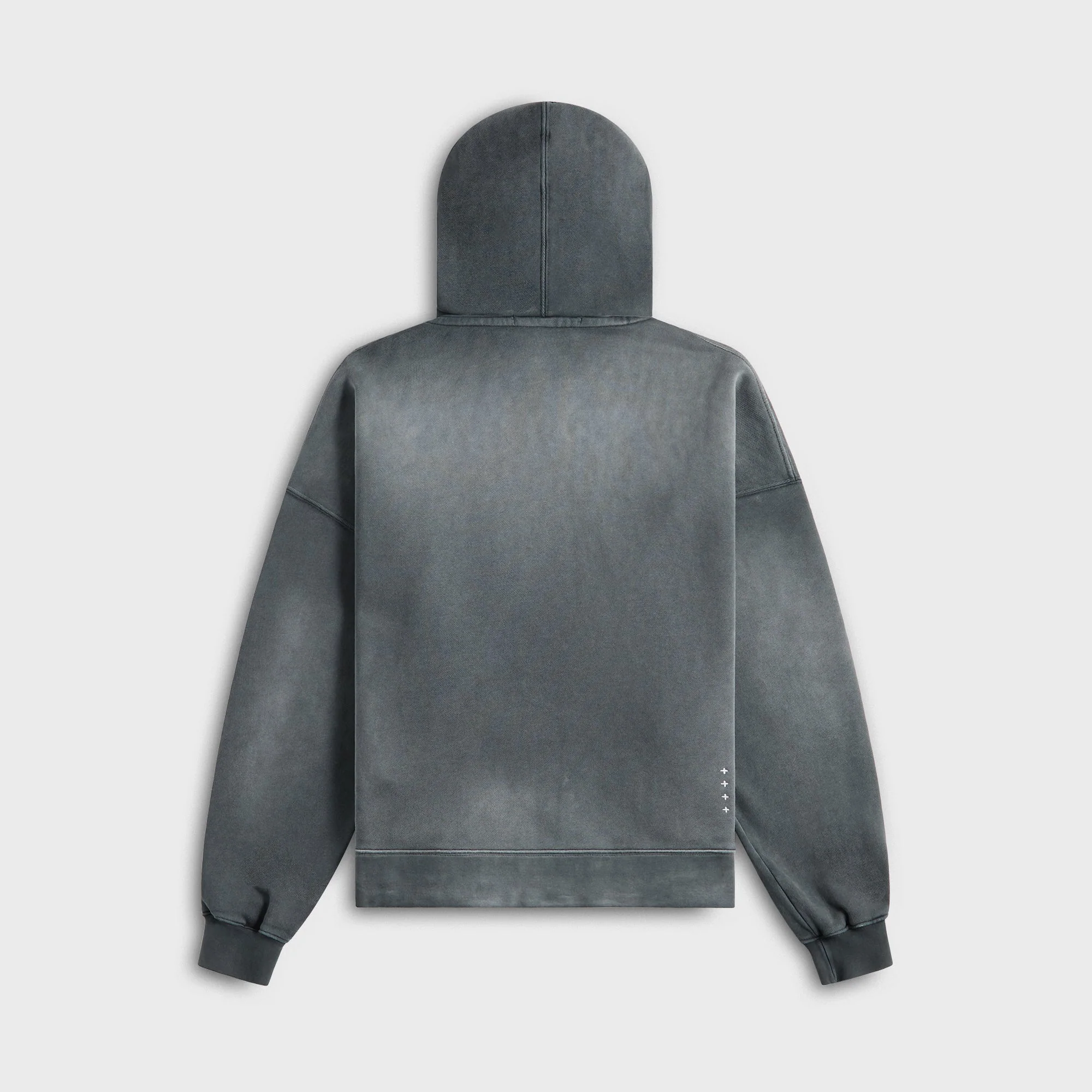 Ksubi Ace Ekcess Zip Thru Hoodie - Black Fade - Image 2