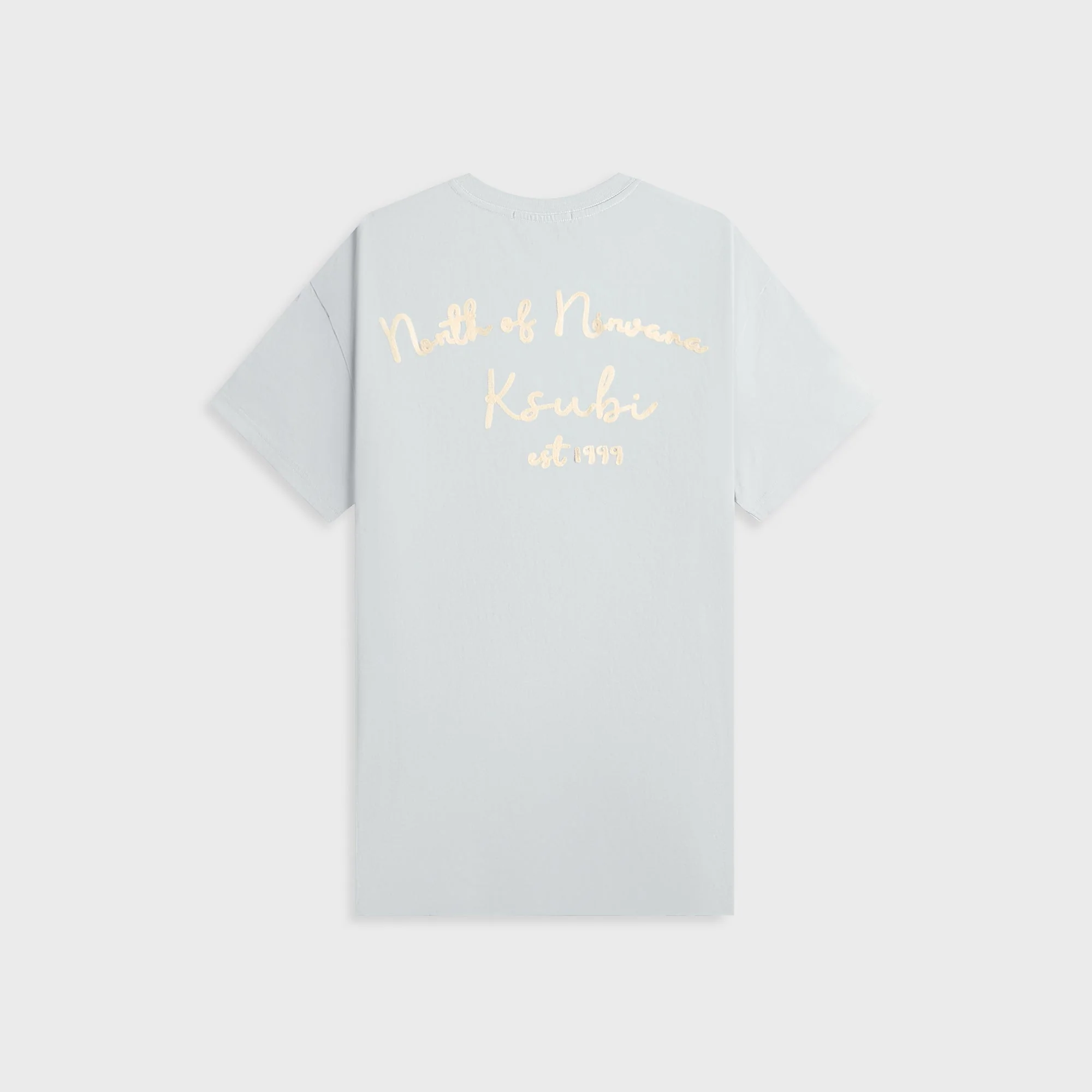 Ksubi Salud Biggie Short Sleeve Tee - Blue Mist - Image 2