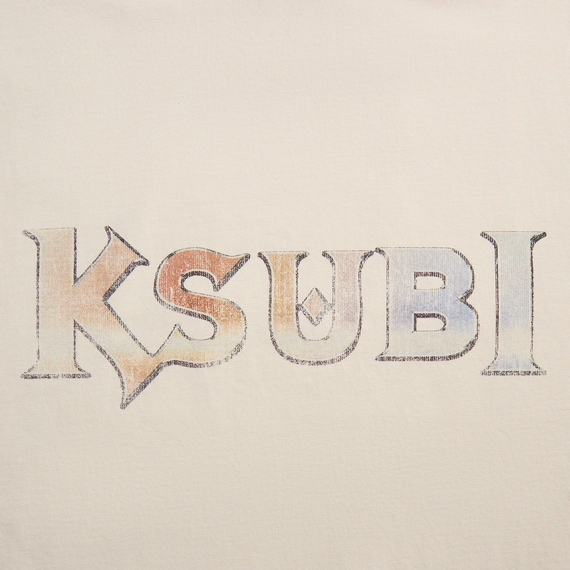Ksubi Death Snake Biggie Antique Tee - White - Image 3