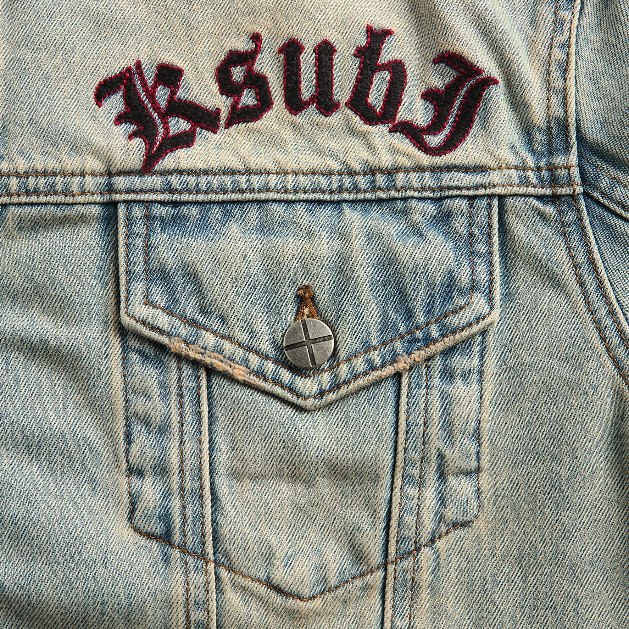 Ksubi Oh G Jacket Seattle - Blue - Image 3