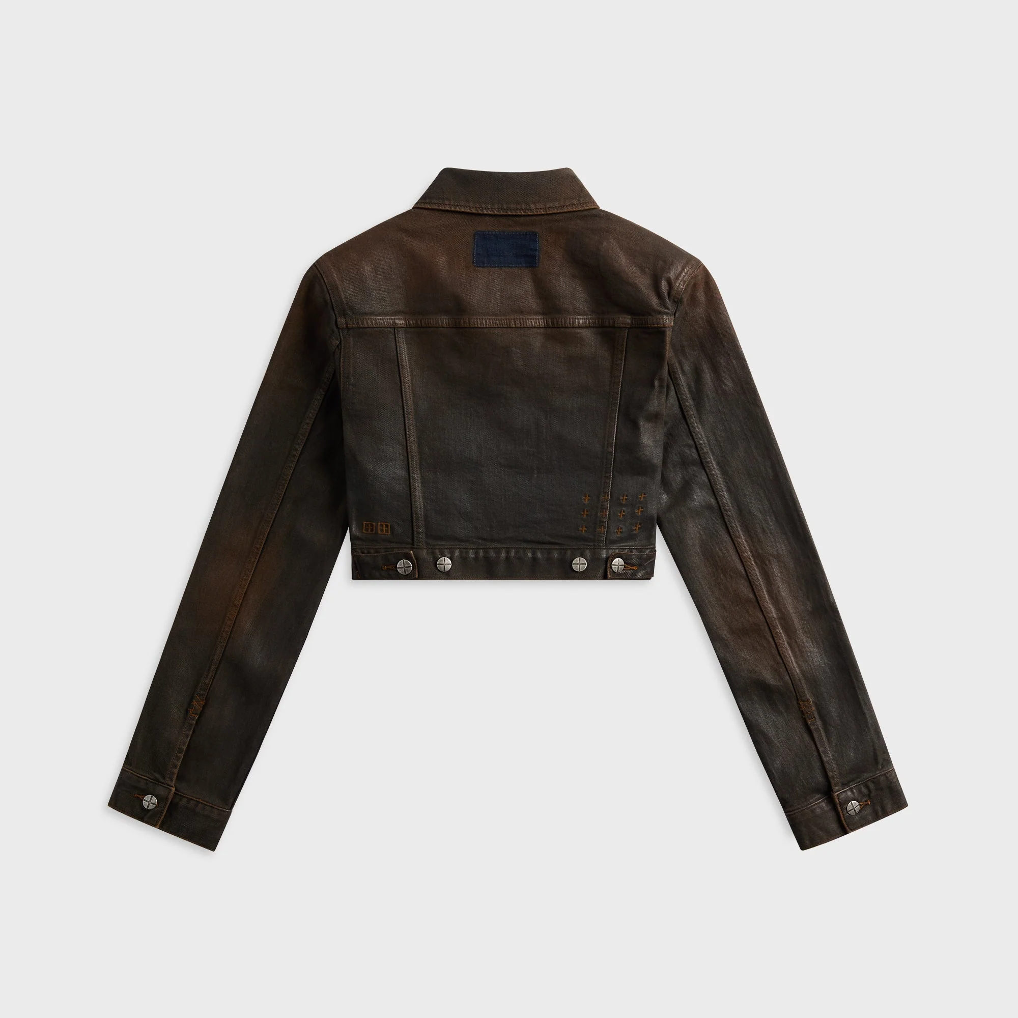 Ksubi Define Tucker Greased Jacket - Brown - Image 2