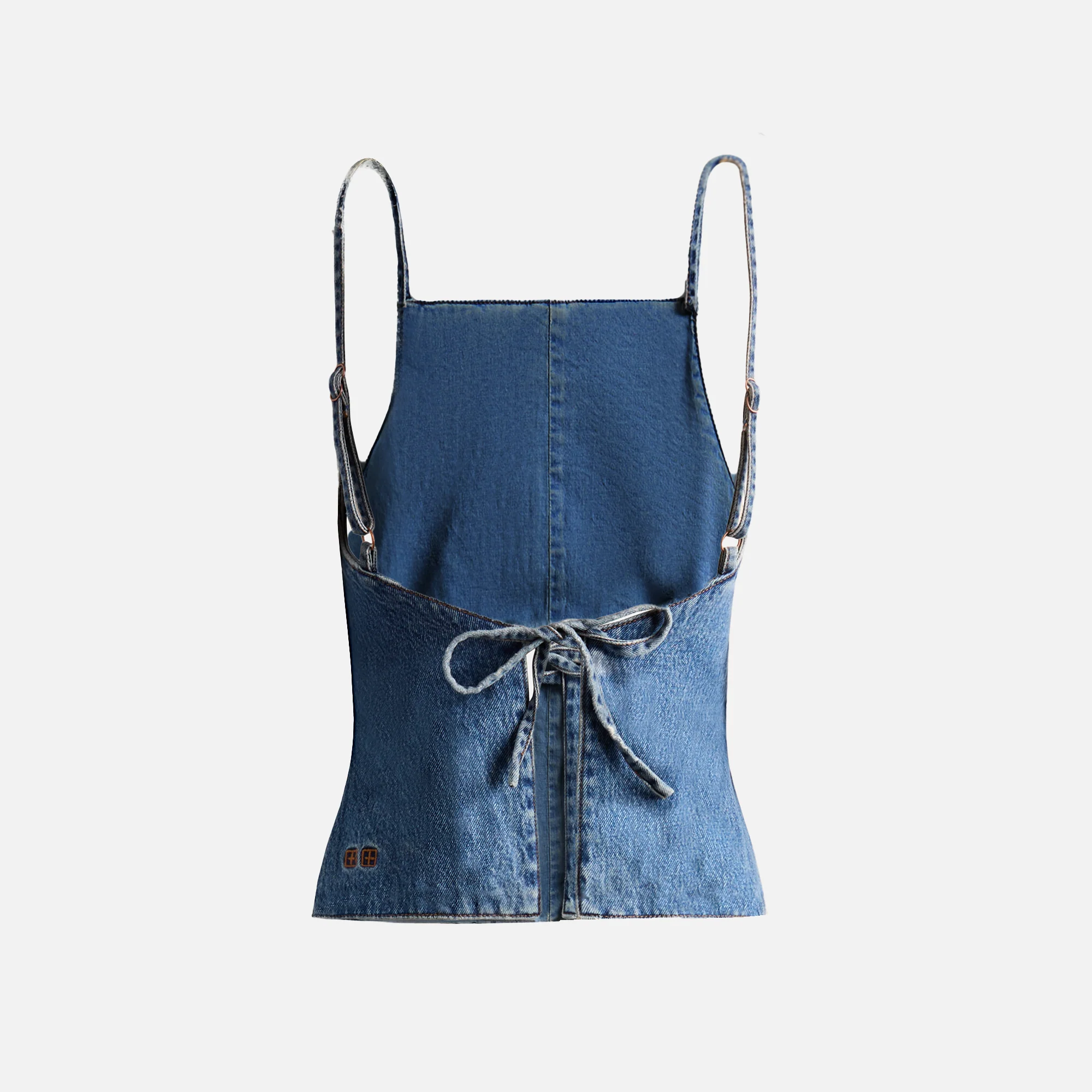 Ksubi Apron Top Relik - Denim - Image 2