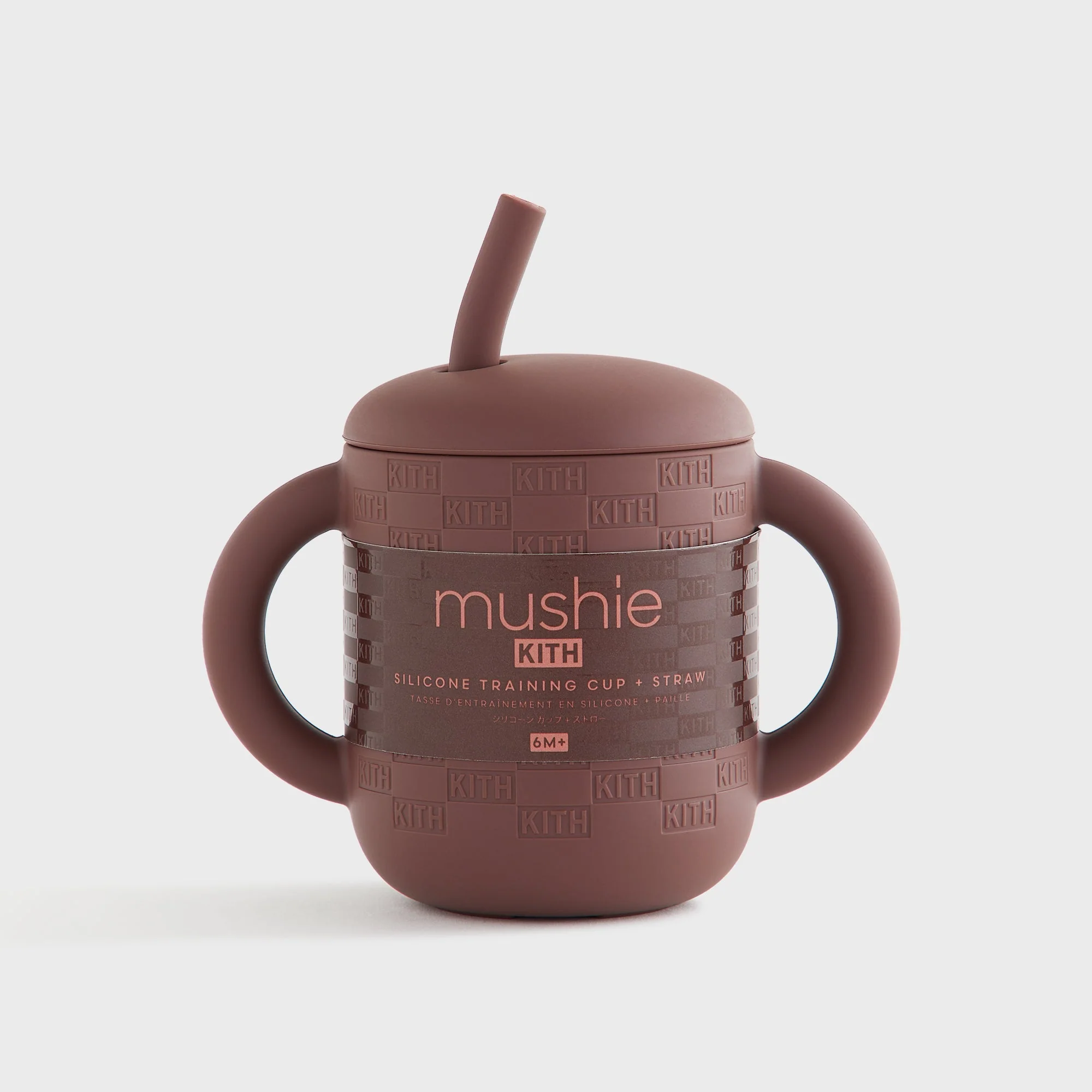 Kith Kids for Mushie Silicone Training Cup & Straw - Rogue - Image 4