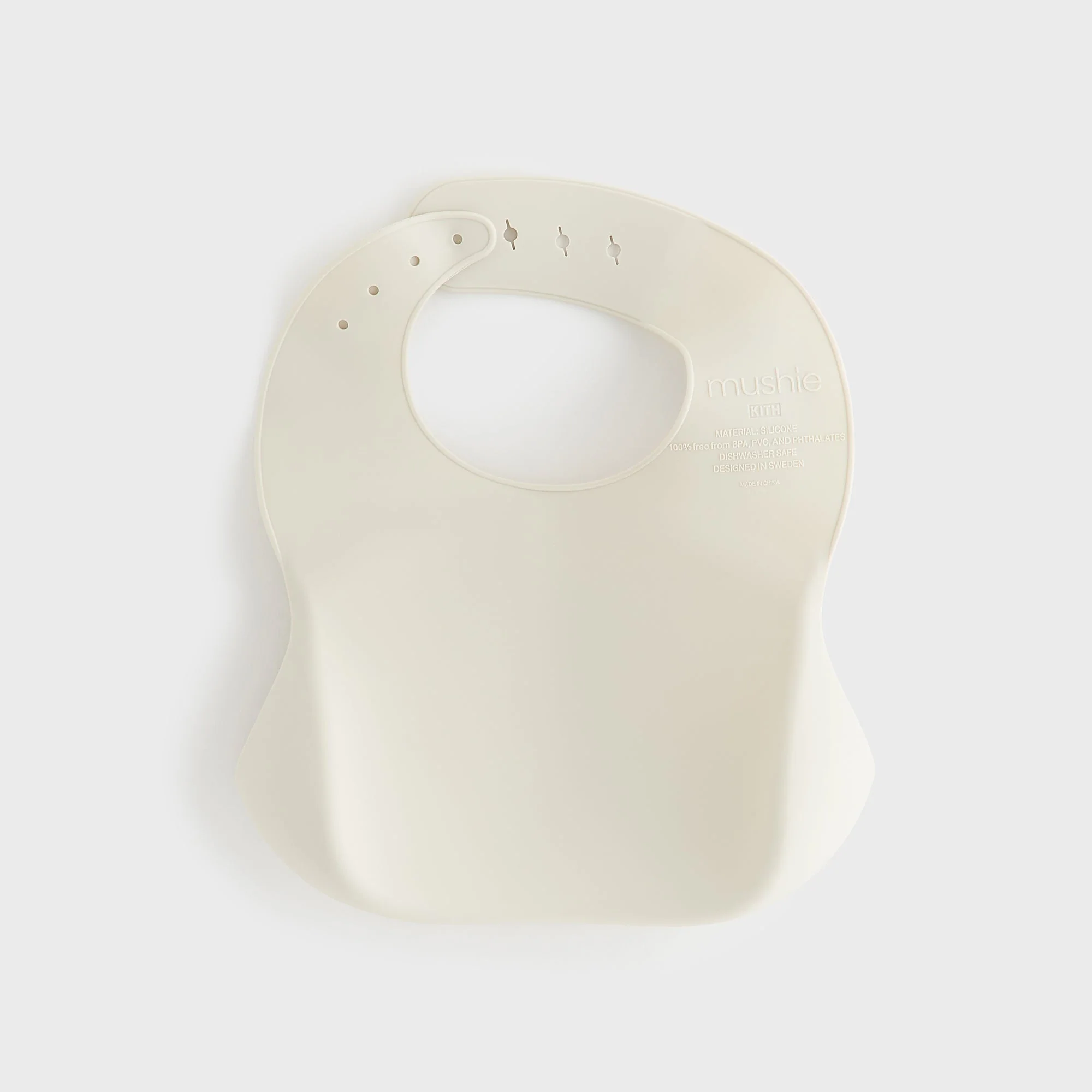 Kith Kids for Mushie Silicone Baby Bib - Hallow - Image 2