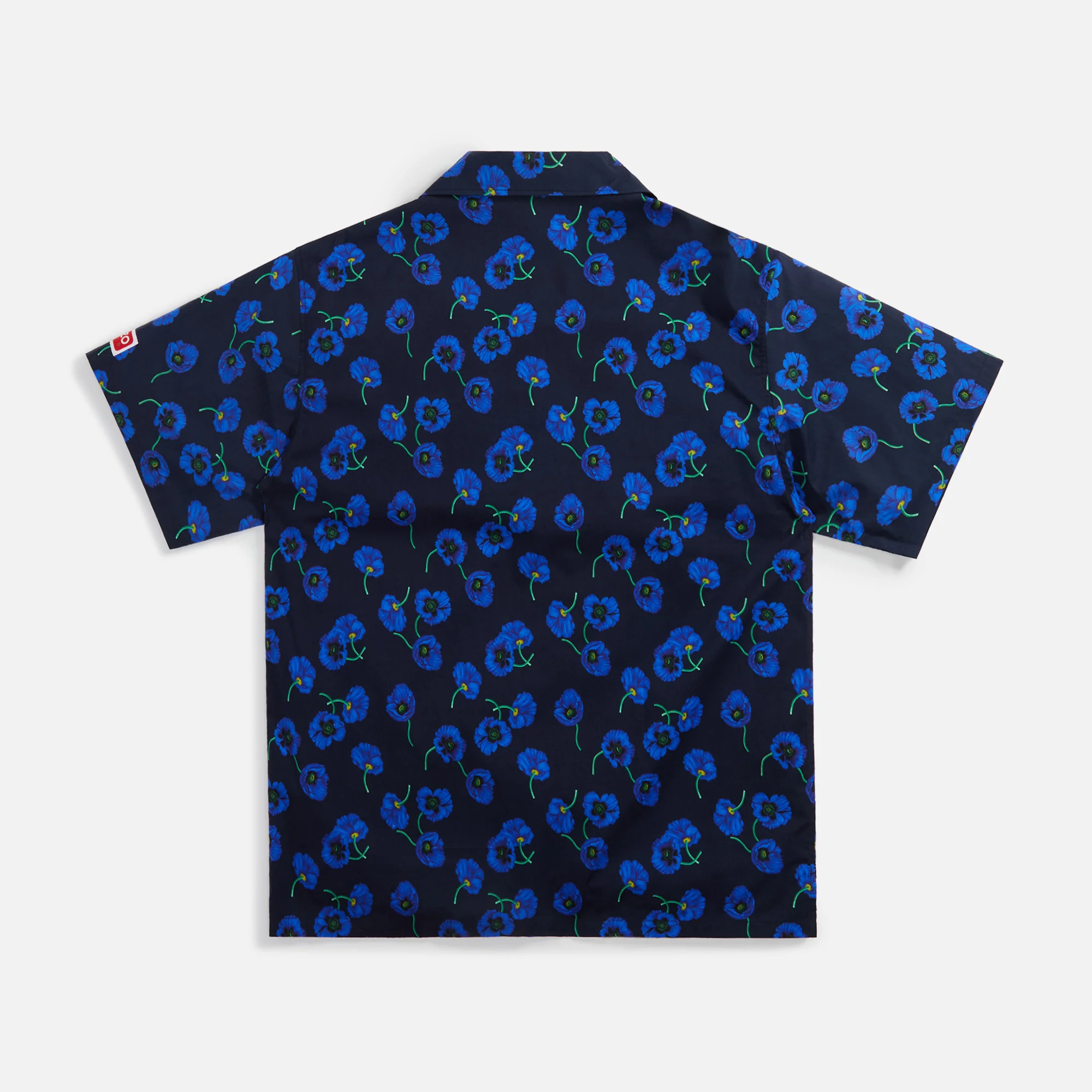 Kenzo Printed Short Sleeve Shirt - Midnight Blue - Image 2