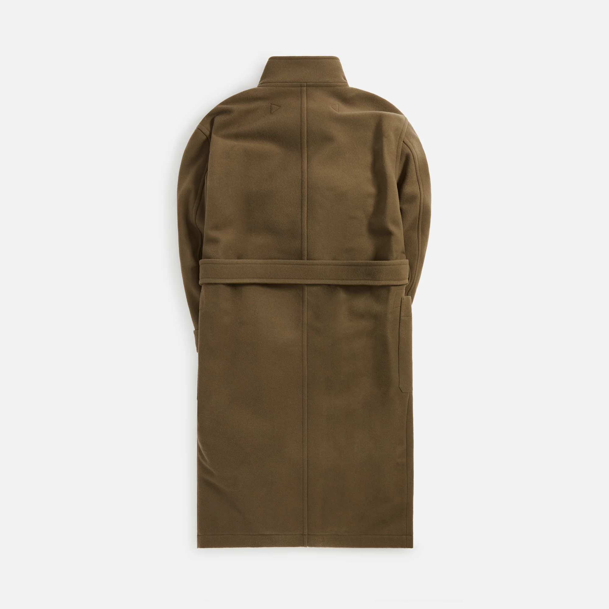 Lemaire Wrap Coat - Dark Squirrel - Image 2