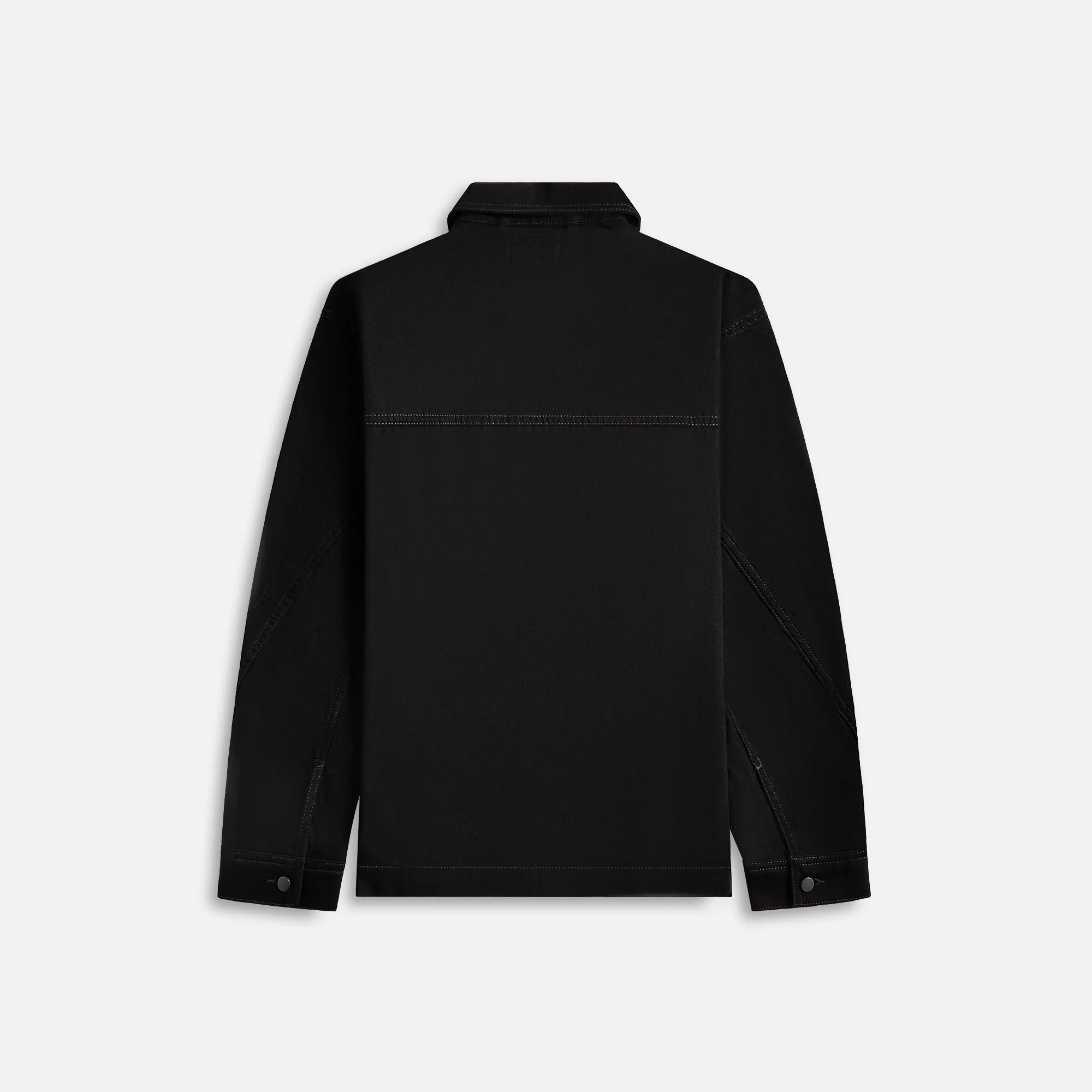 Lemaire Twisted Sleeve Boxy Overshirt - Black - Image 2