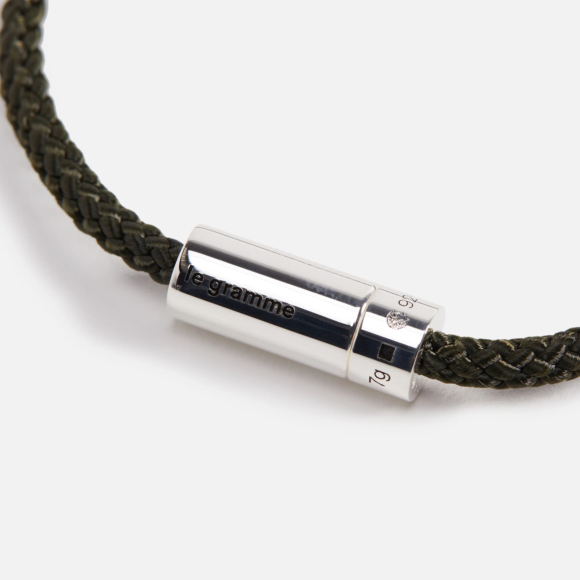 Le Gramme 7g Nato Cable Bracelet - Kahki - Image 2