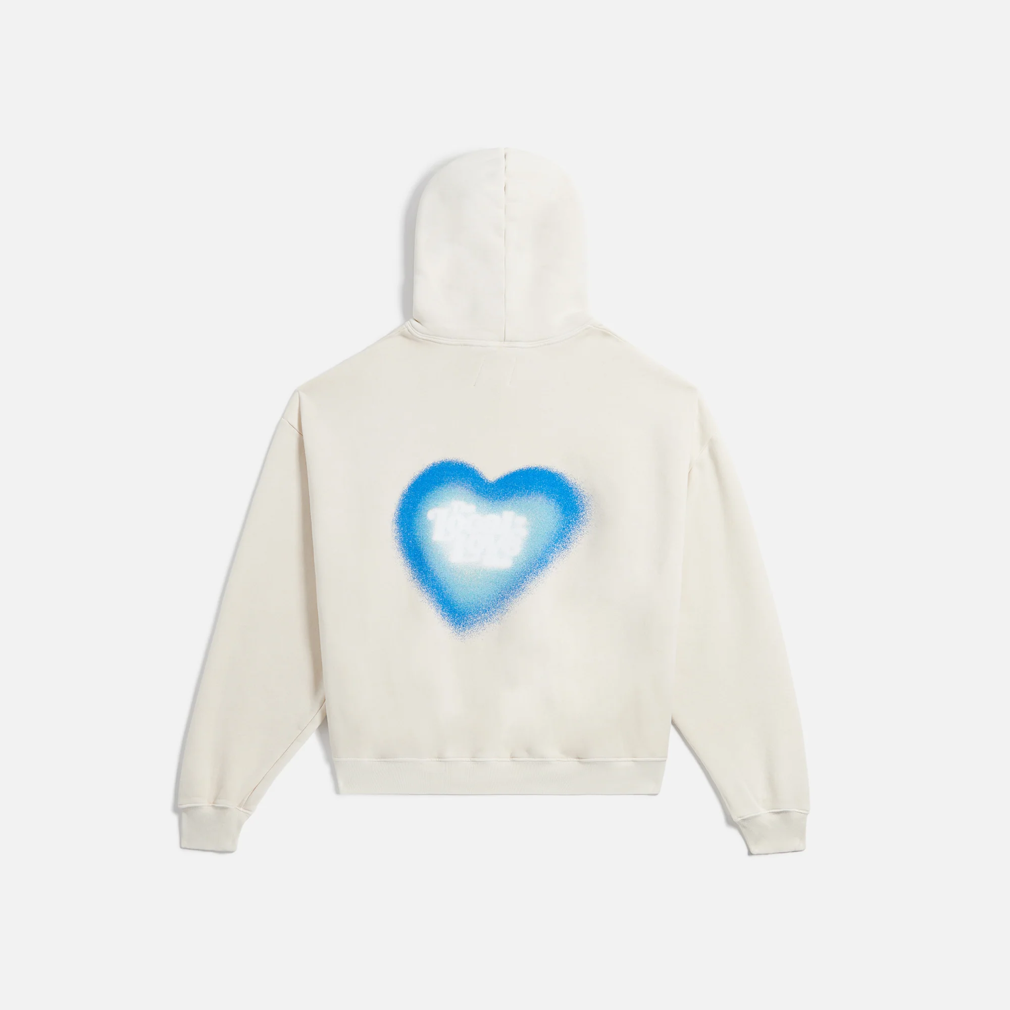 The Local Love Club Glowing Hearts Hoodie - Desert Khaki - Image 2