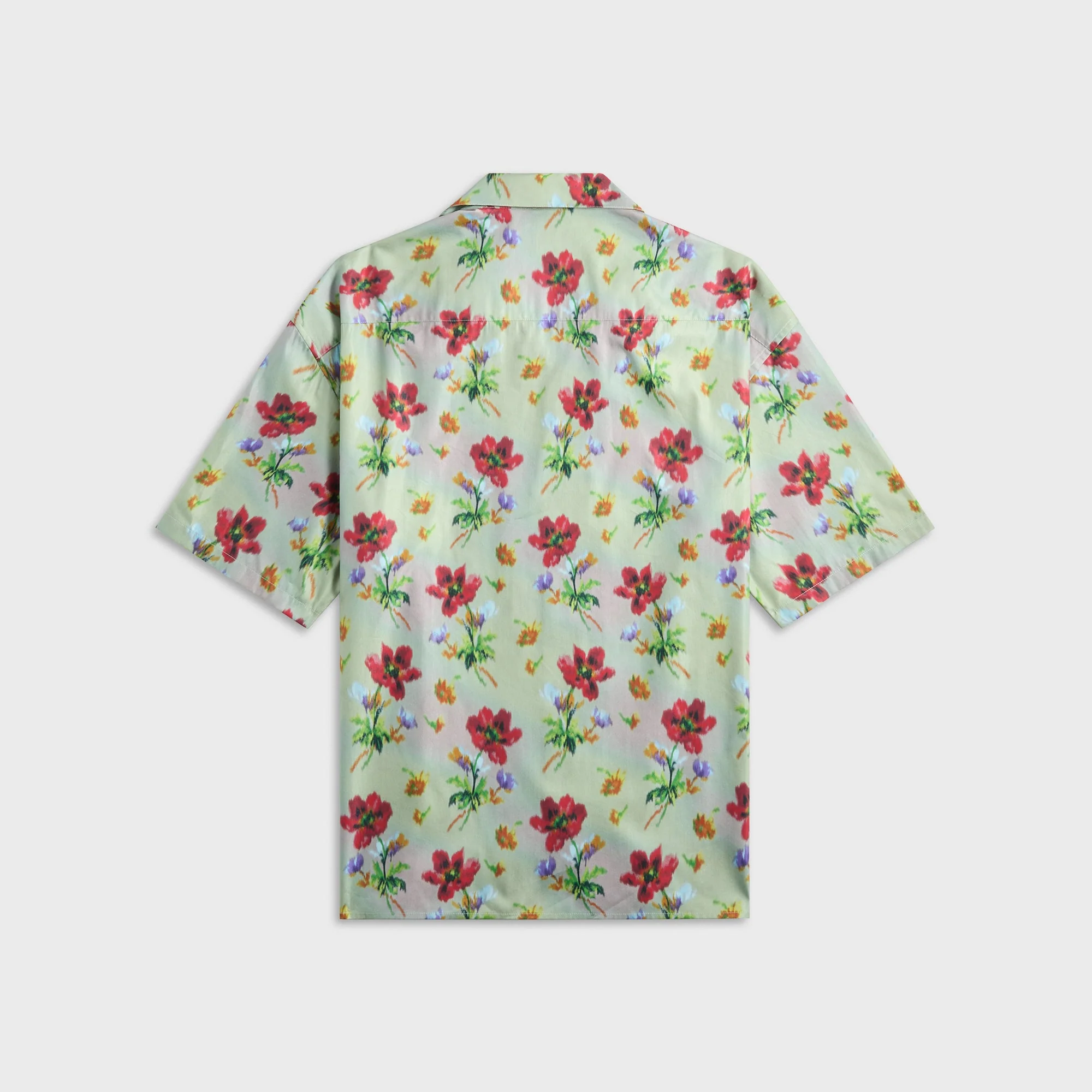 Loewe Short Sleeve Shirt - Green / Red - Image 3