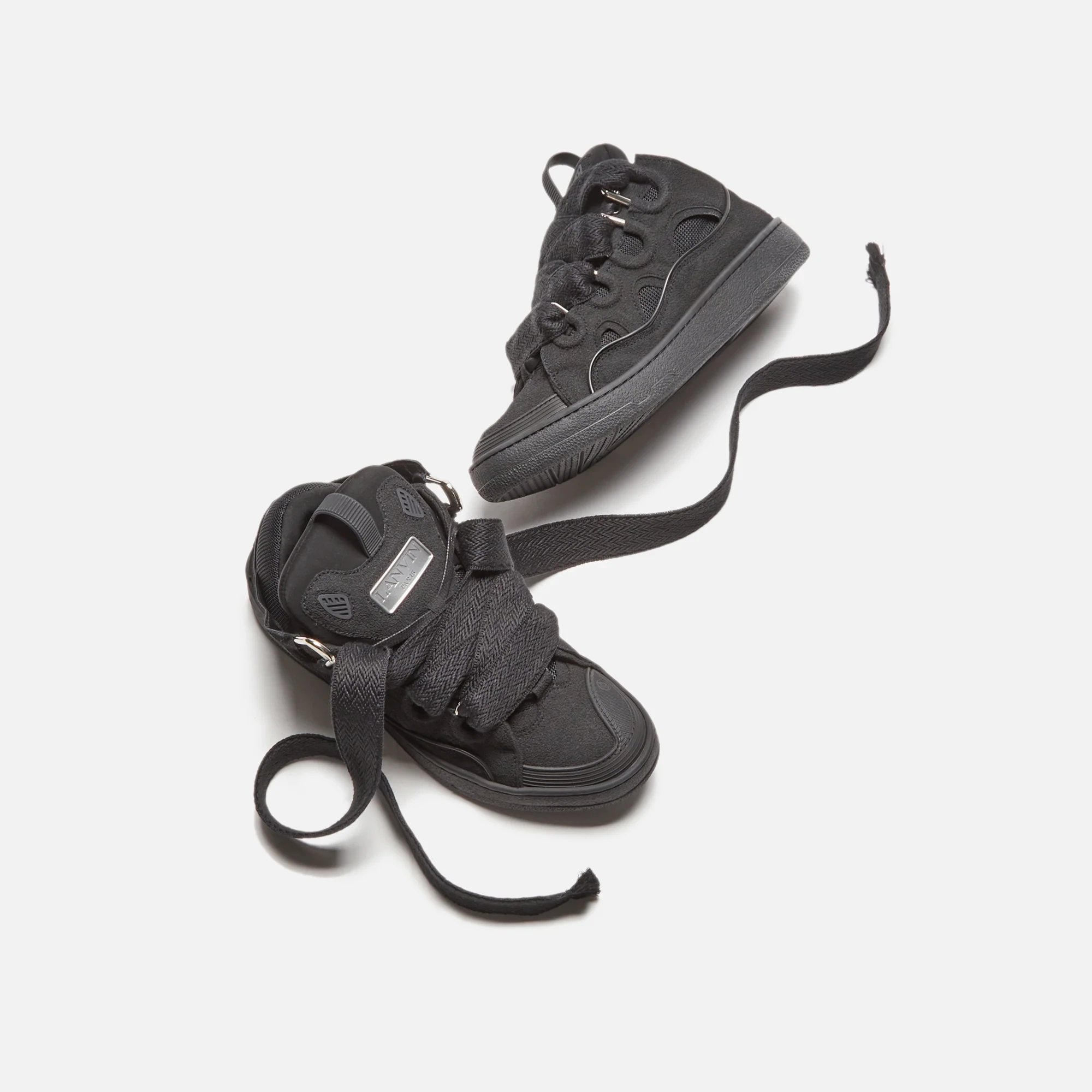 Lanvin Curb Sneakers - Black Grip - Image 4