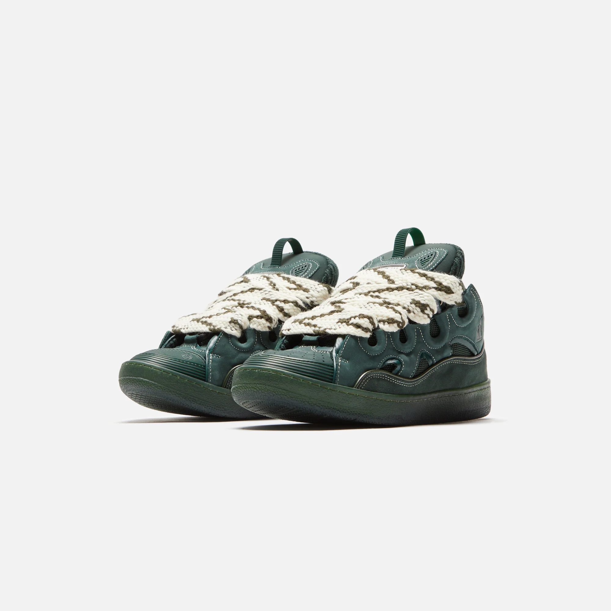 Lanvin Curb Sneaker - Dark Green - Image 2