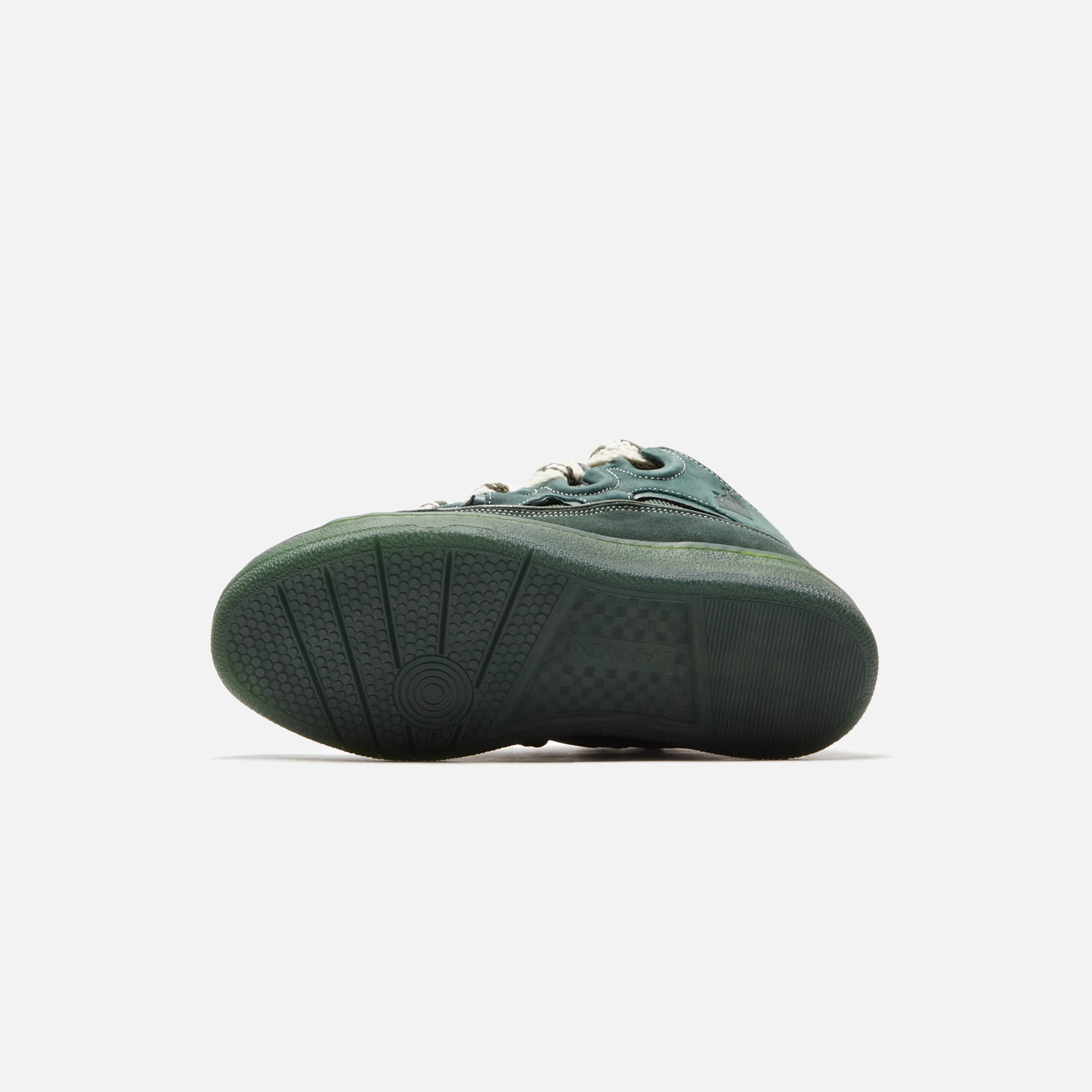 Lanvin Curb Sneaker - Dark Green - Image 6