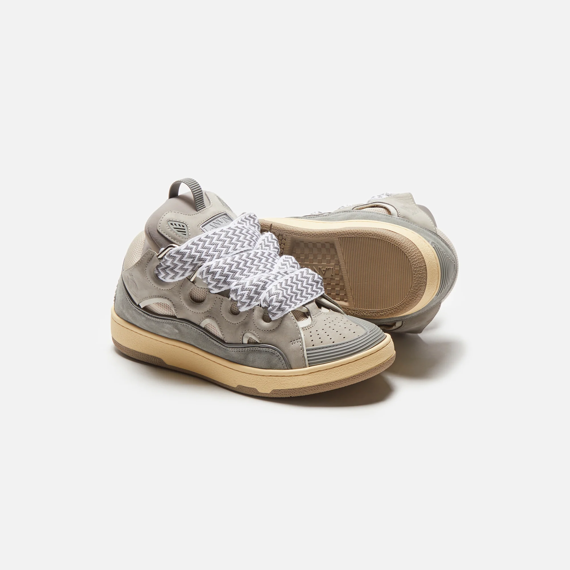 Lanvin Curb Sneaker - Skate Grey - Image 8