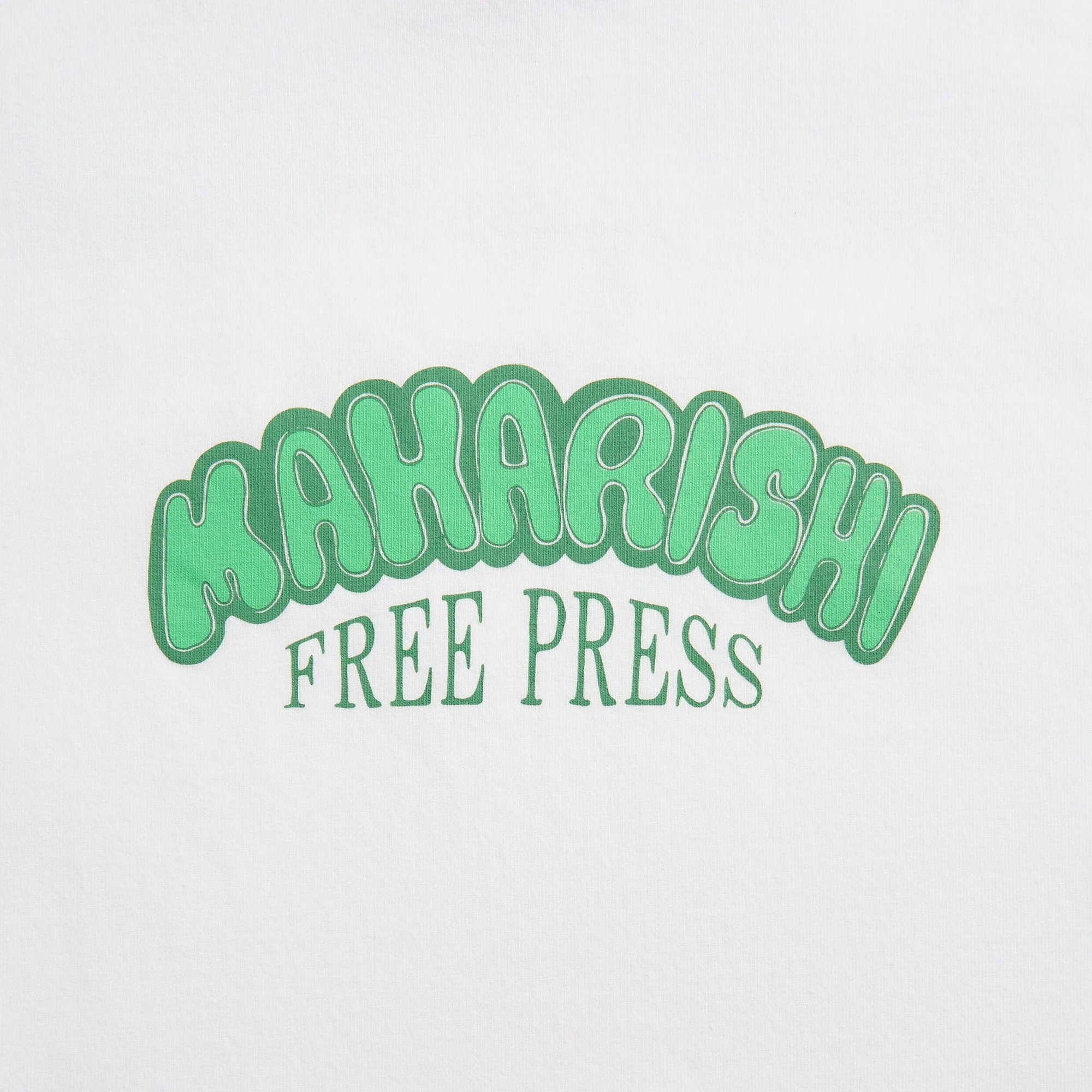 Maharishi 2204 Grunt Free Press Tee - White - Image 3