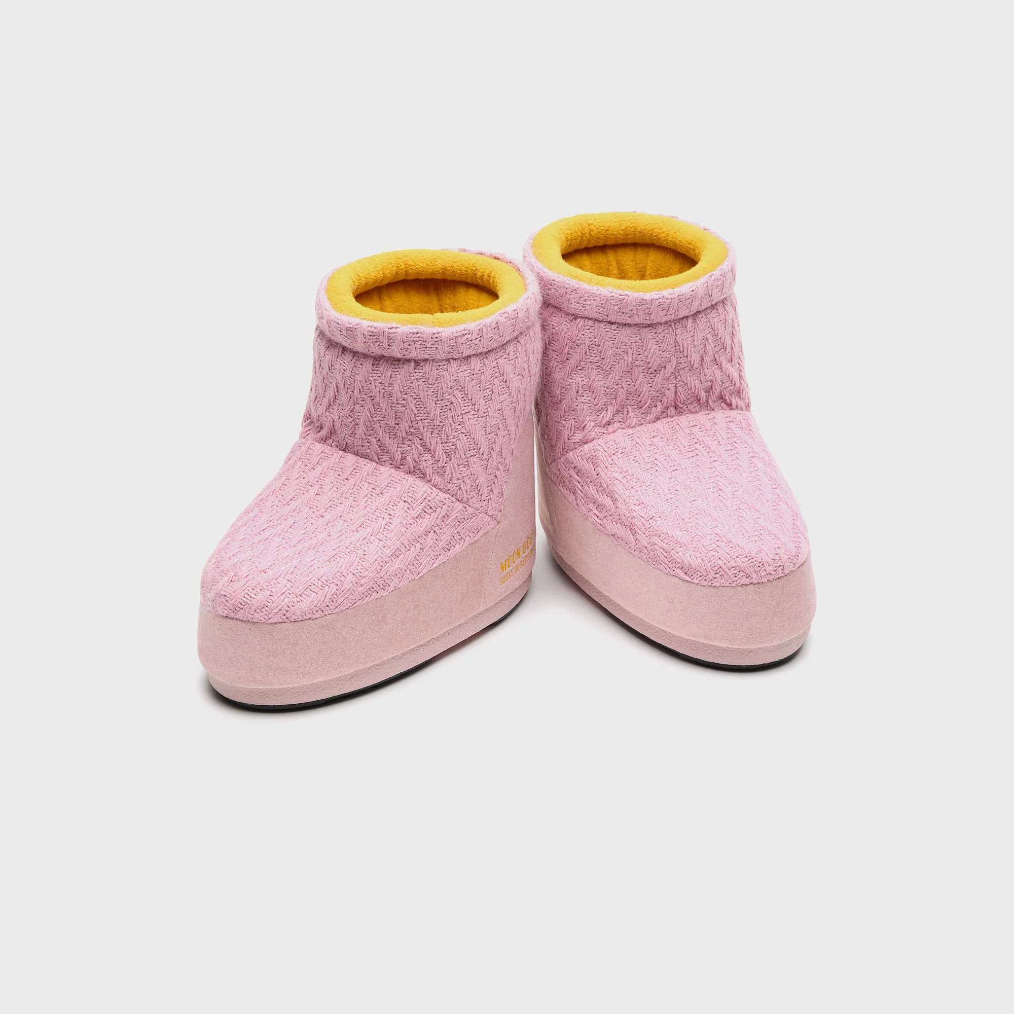 Moon Boot x Guest In Residence WMNS Knit No Lace Boots - Rose - Image 3