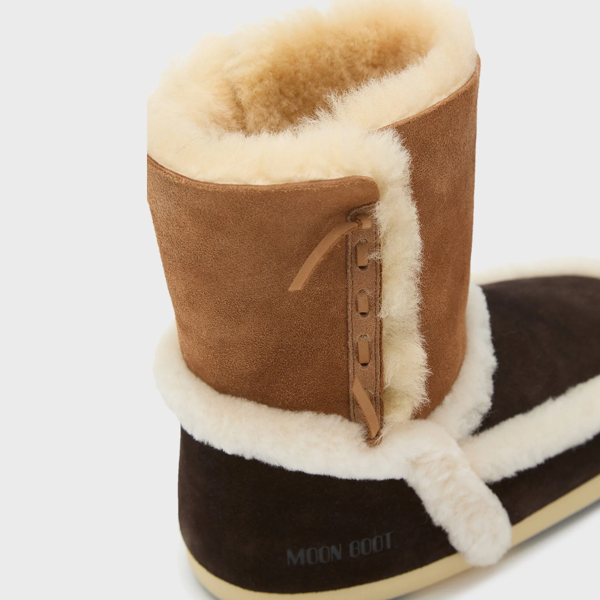 Moon Boot WMNS EVX Patch Boot - Dark Brown / Cognac - Image 4