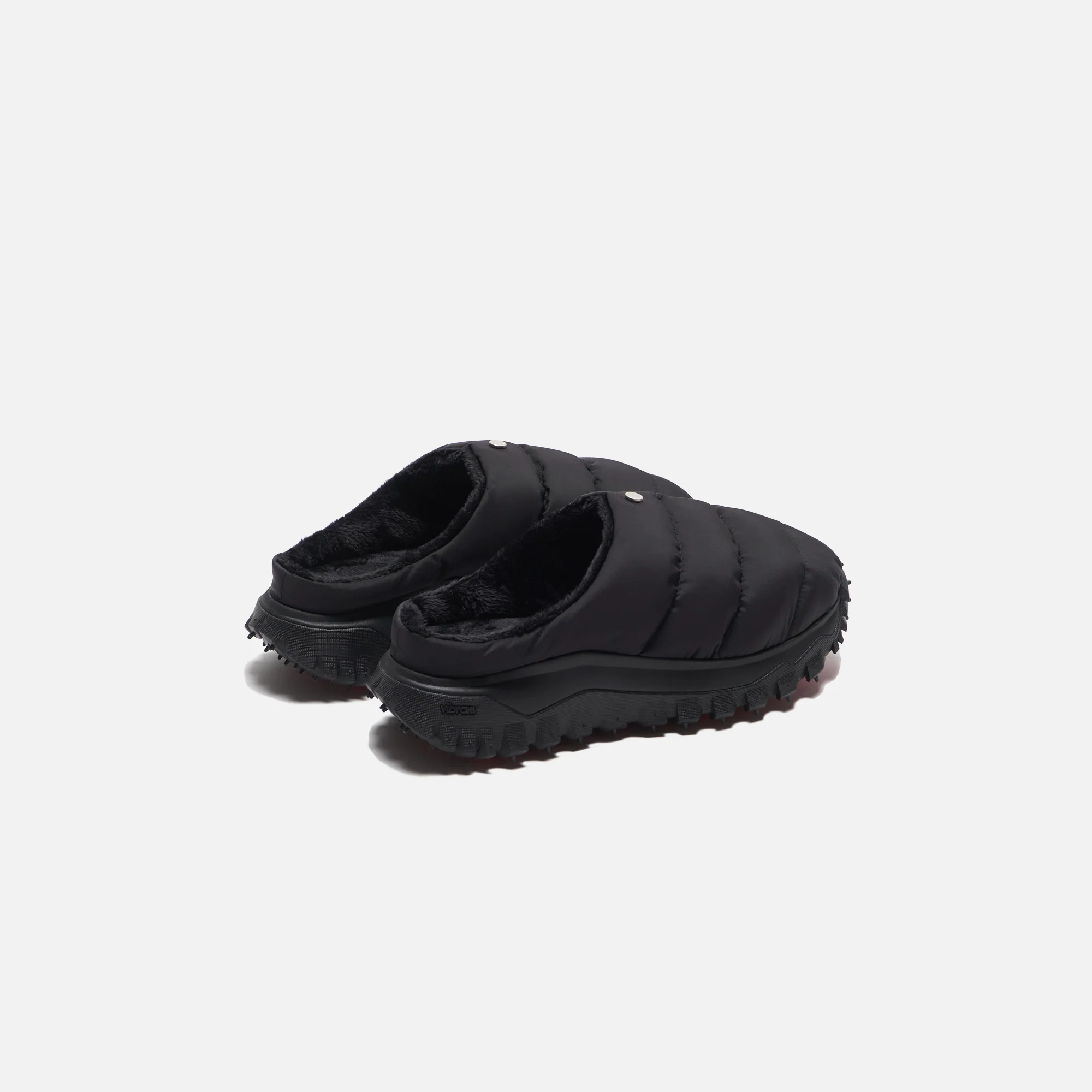 Moncler Puffer Trail Slide - Black - Image 4