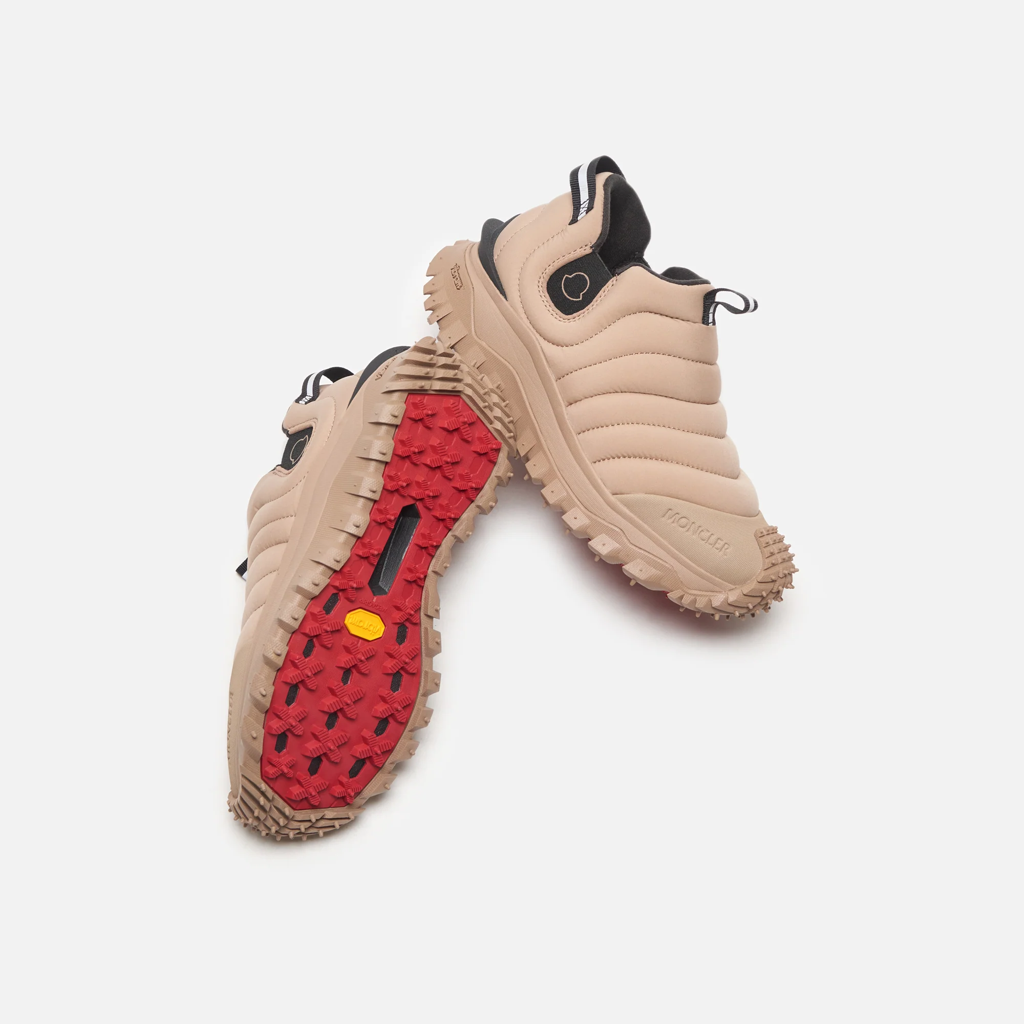 Moncler WMNS Apres Trail Low Top Sneakers - Beige - Image 4