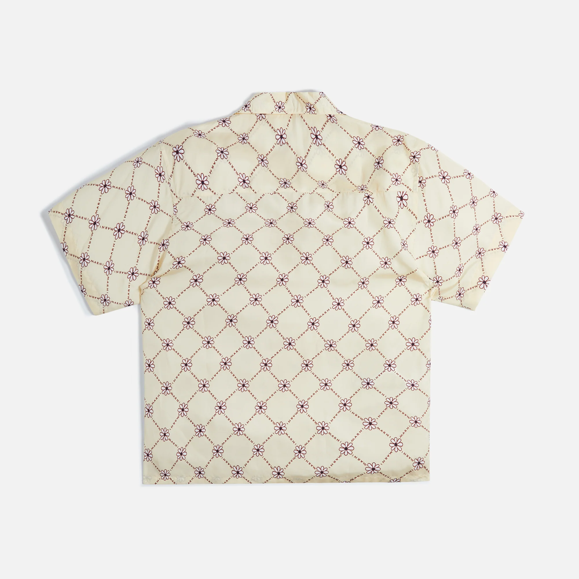 Marni Marnigram Bowling Shirt - Ivory - Image 2