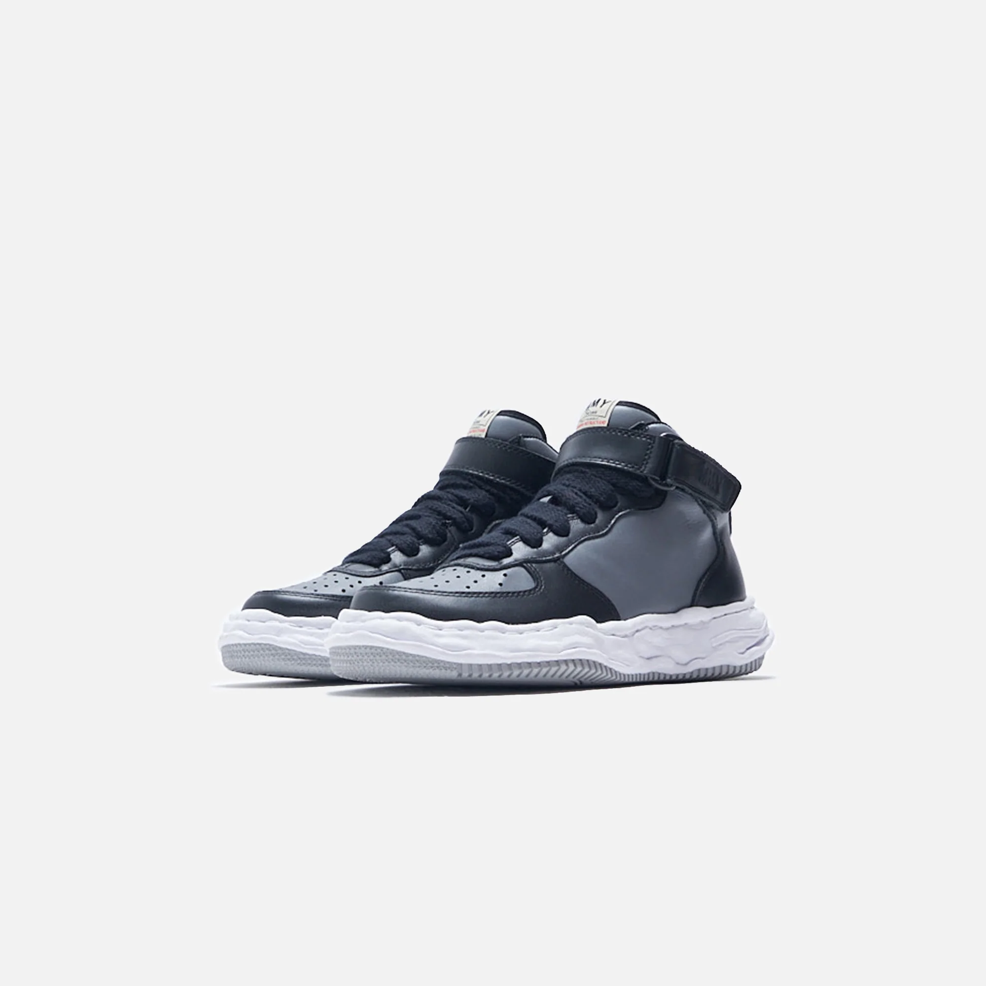 Mihara Yasuhiro Wayne - High Black / Grey - Image 2