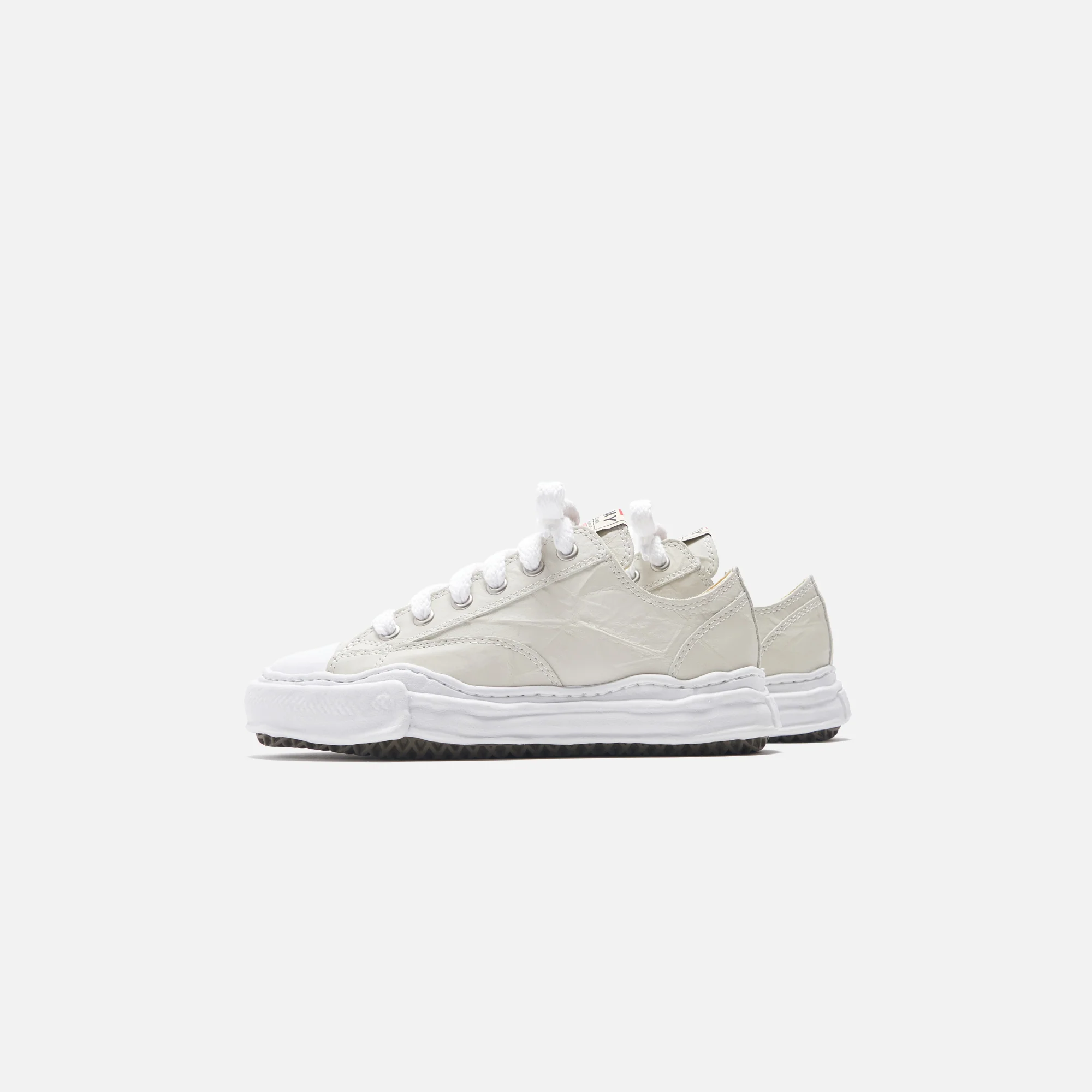 Mihara Yasuhiro Peterson Low Paper Leather - White - Image 3