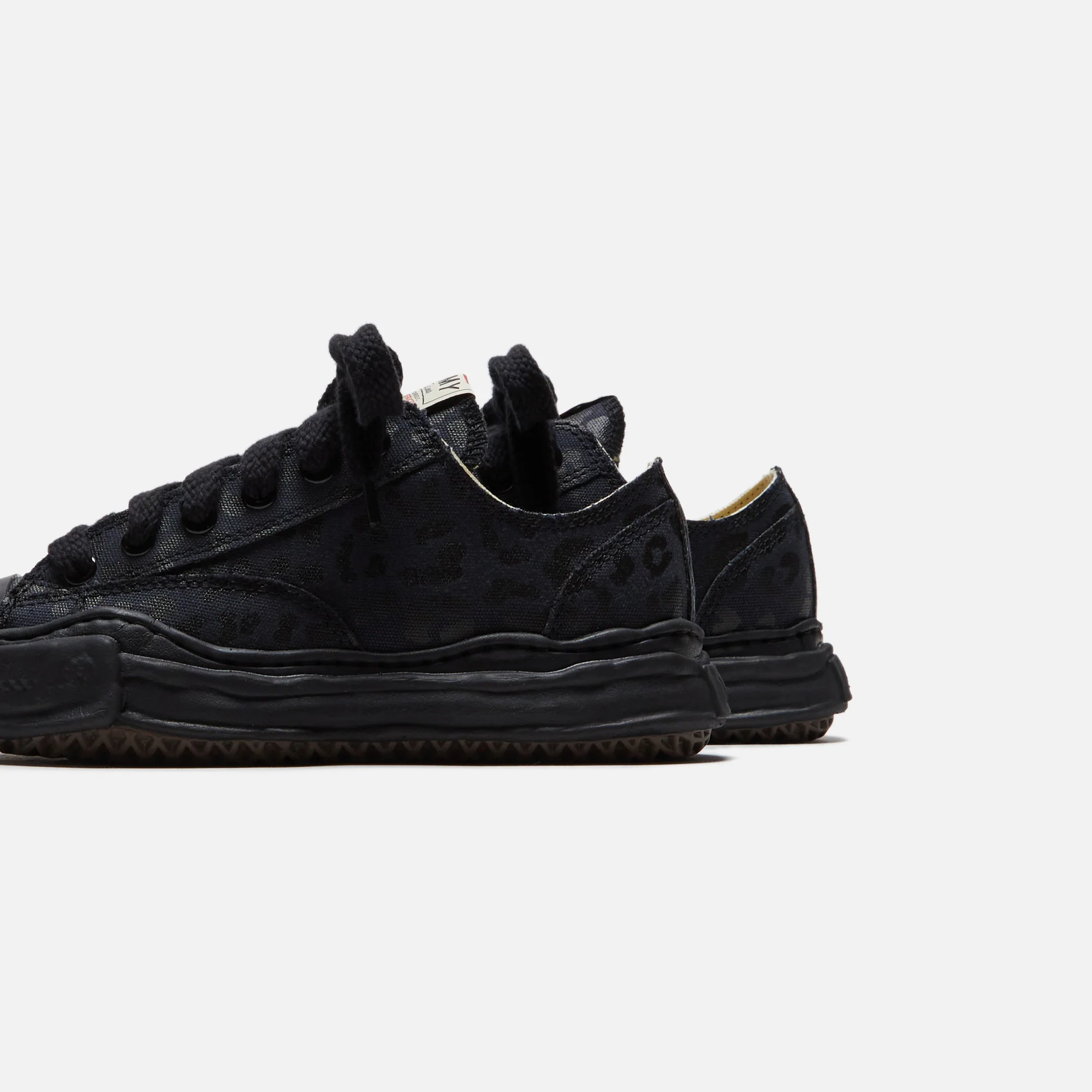 Mihara Yasuhiro Peterson Low Sole Canvas - Black - Image 3