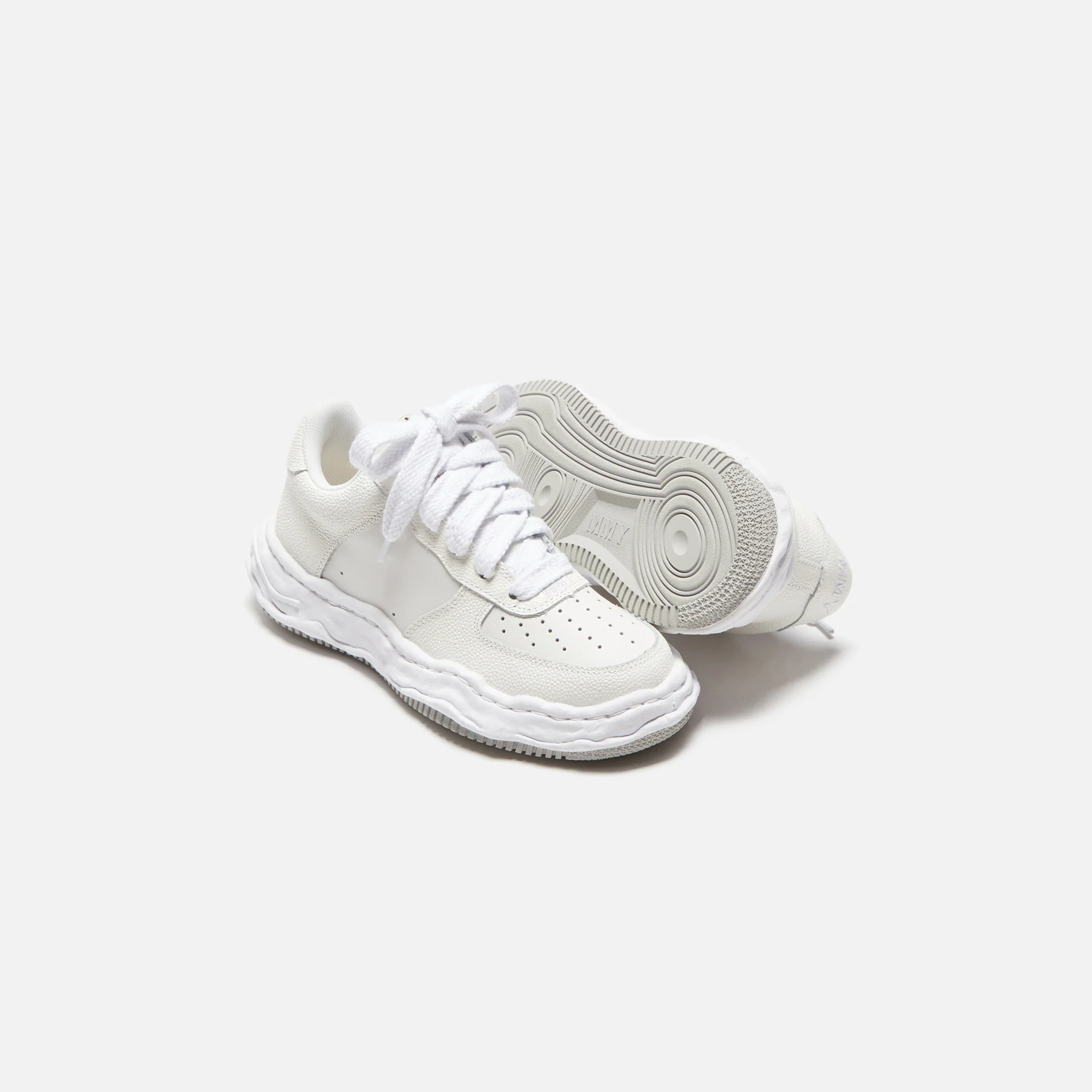 Mihara Yasuhiro Wayne Low OG Sole Bascket Leather - White - Image 8