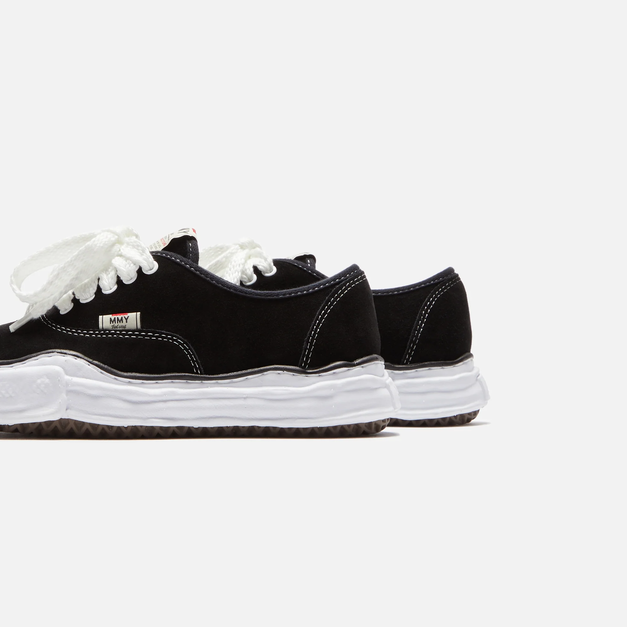 Mihara Yasuhiro Baker Low OG Sole - Suede Black - Image 3