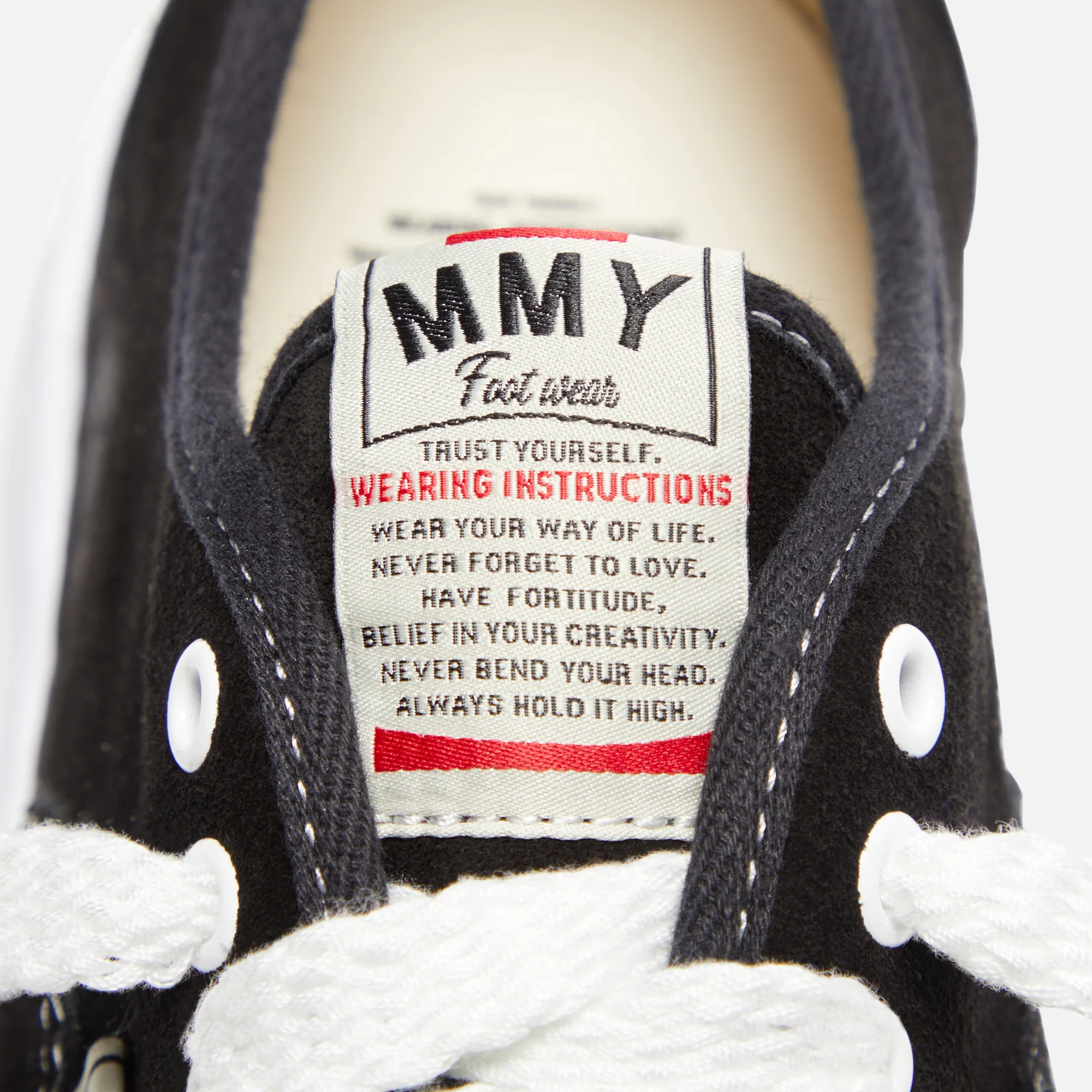 Mihara Yasuhiro Baker Low OG Sole - Suede Black - Image 5