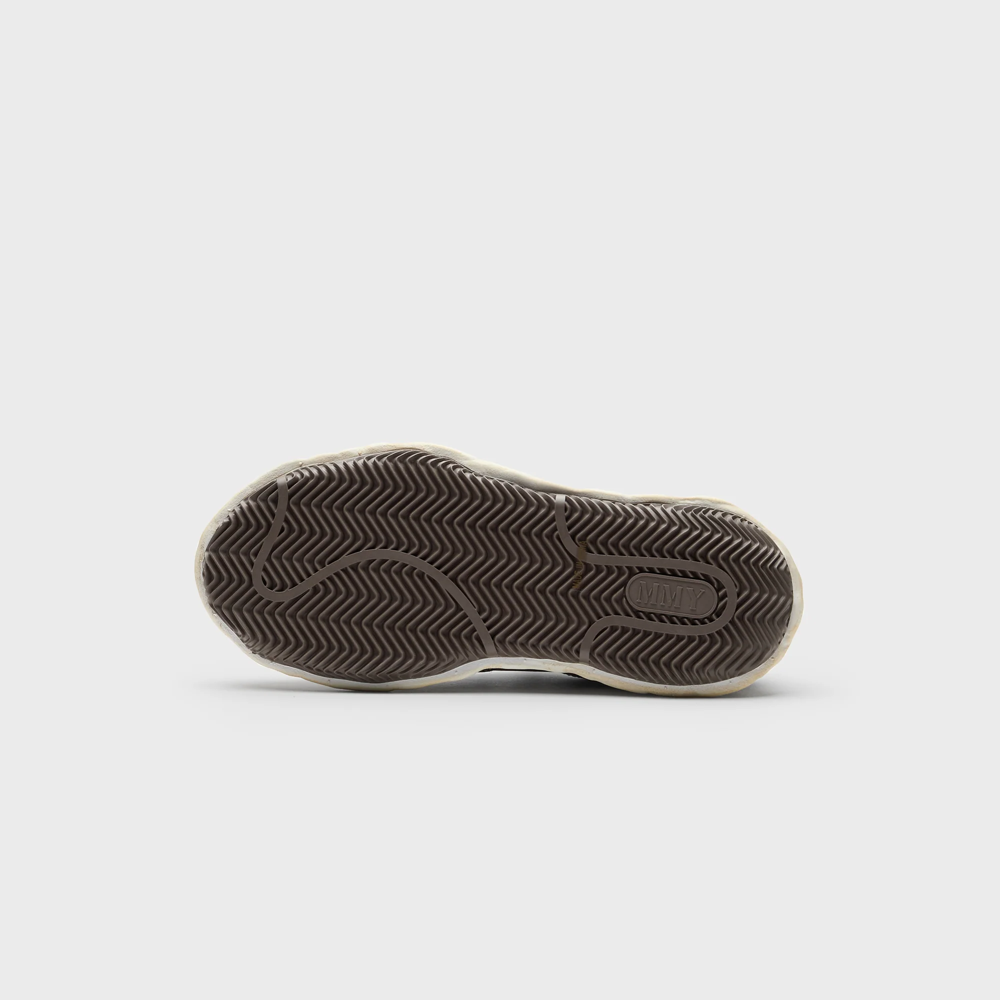 Mihara Yasuhiro Blakey Original Sole Wrinkled Leather Low Top Sneaker - Black - Image 5