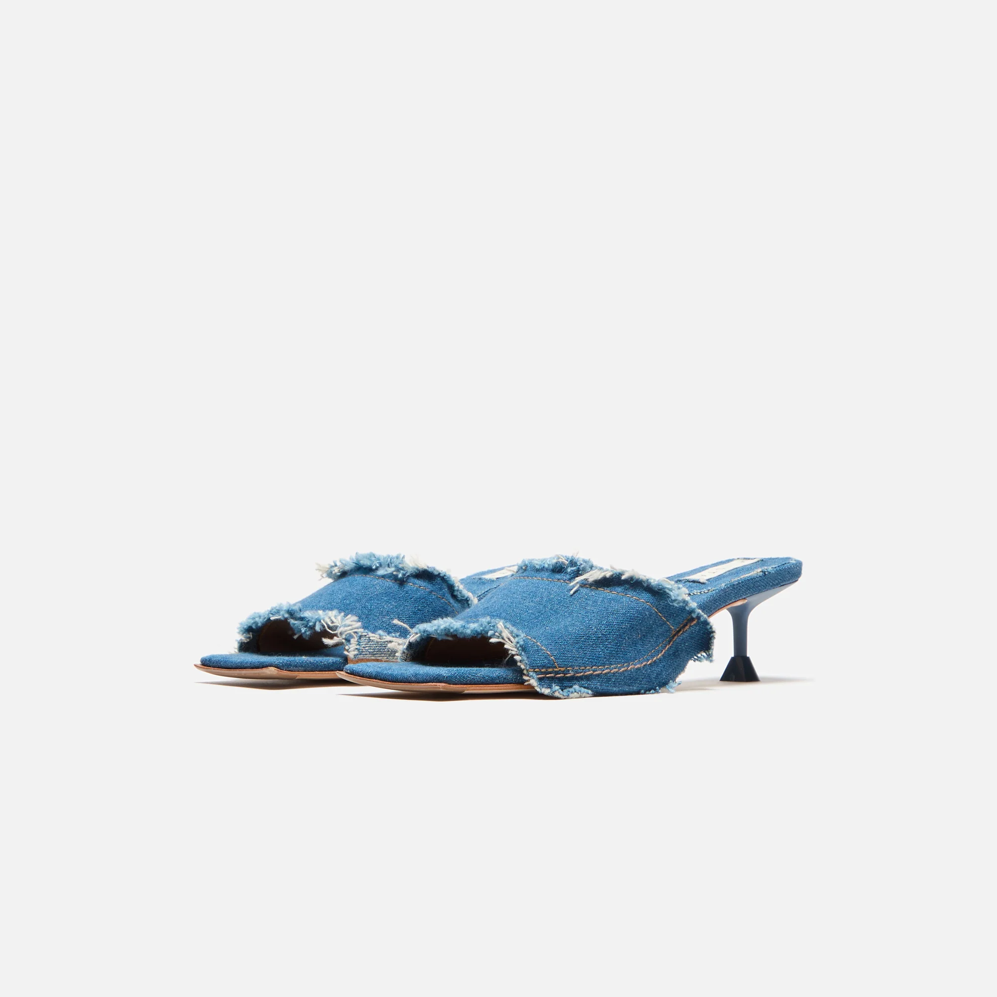 Miista Betina Denim Sandals - Blue - Image 2